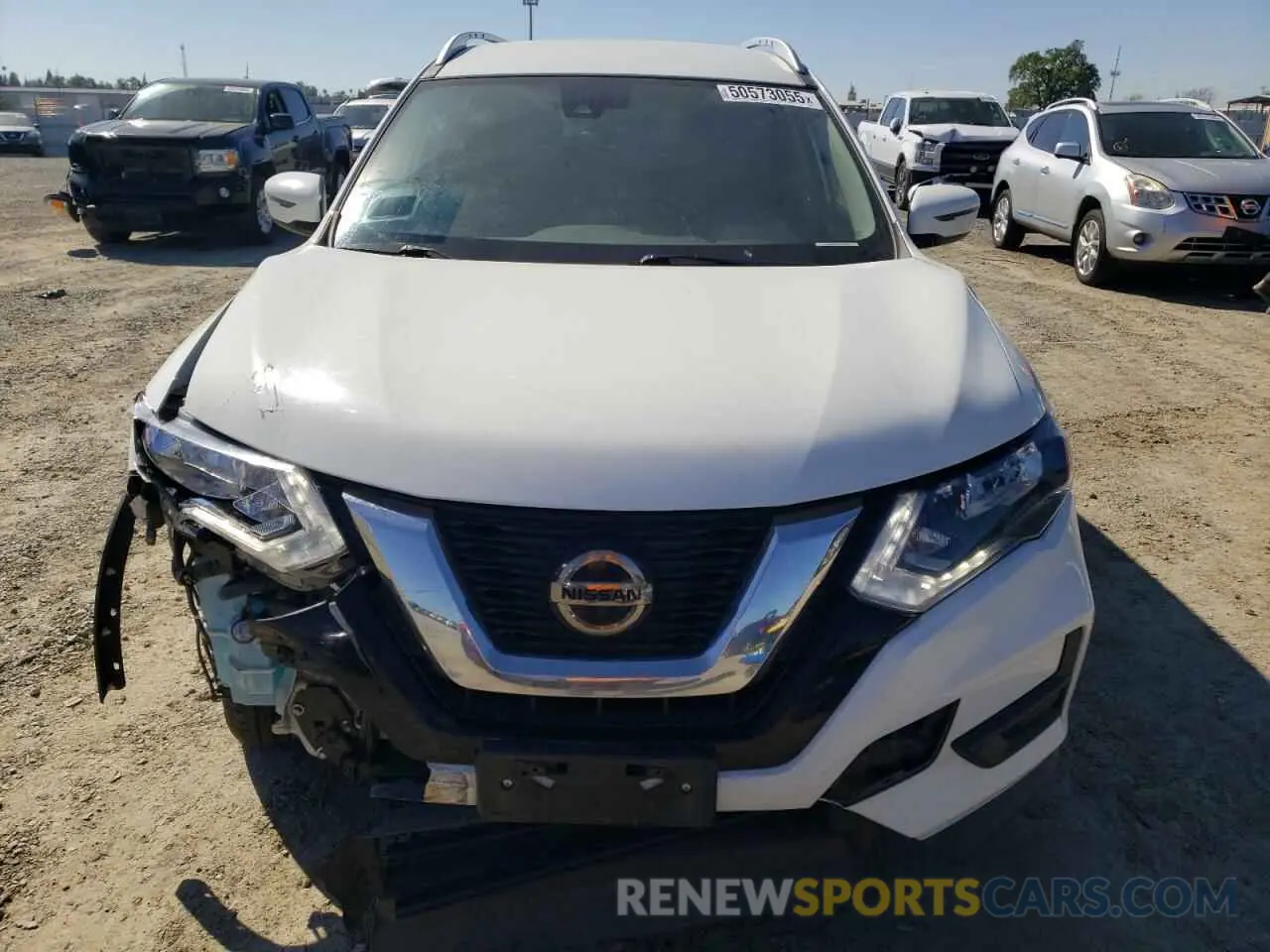 5 fotografías del automóvil dañado KNMAT2MT1KP558851 NISSAN ROGUE 2019