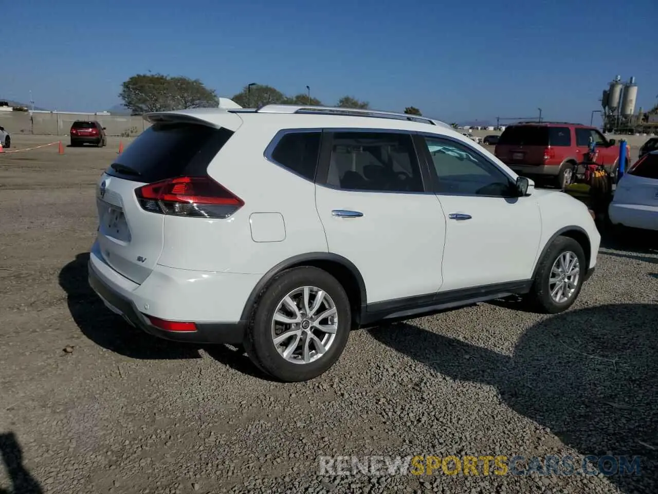 3 fotografías del automóvil dañado KNMAT2MT2KP500540 NISSAN ROGUE 2019