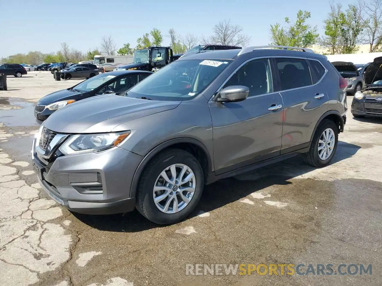 1 fotografías del automóvil dañado KNMAT2MT2KP505284 NISSAN ROGUE 2019