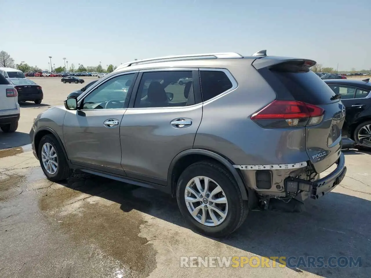 2 fotografías del automóvil dañado KNMAT2MT2KP505284 NISSAN ROGUE 2019