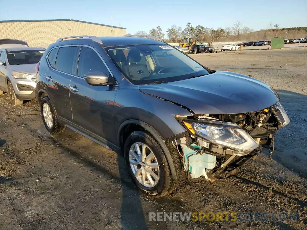 4 fotografías del automóvil dañado KNMAT2MT2KP507083 NISSAN ROGUE 2019