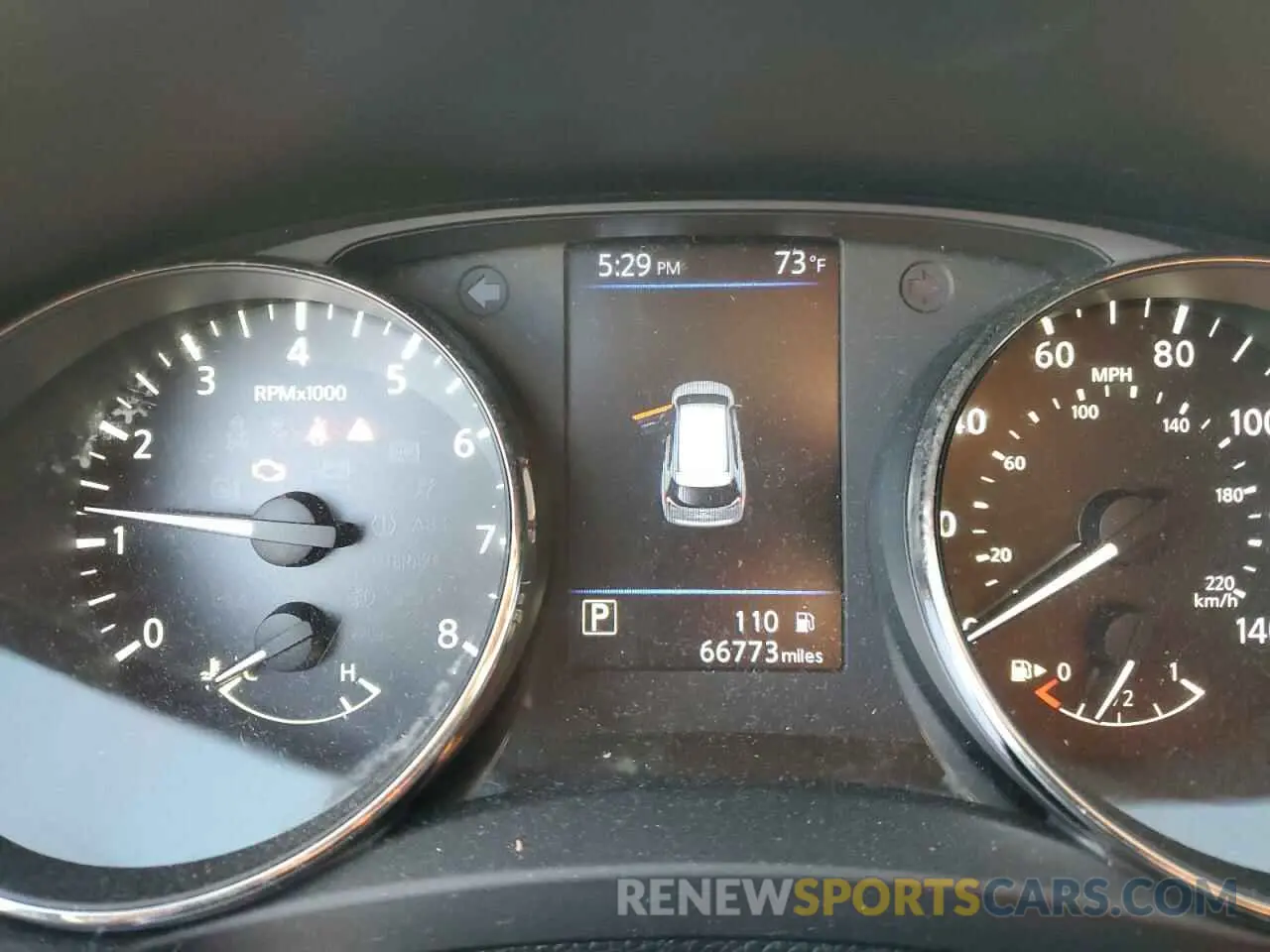 9 fotografías del automóvil dañado KNMAT2MT2KP507083 NISSAN ROGUE 2019