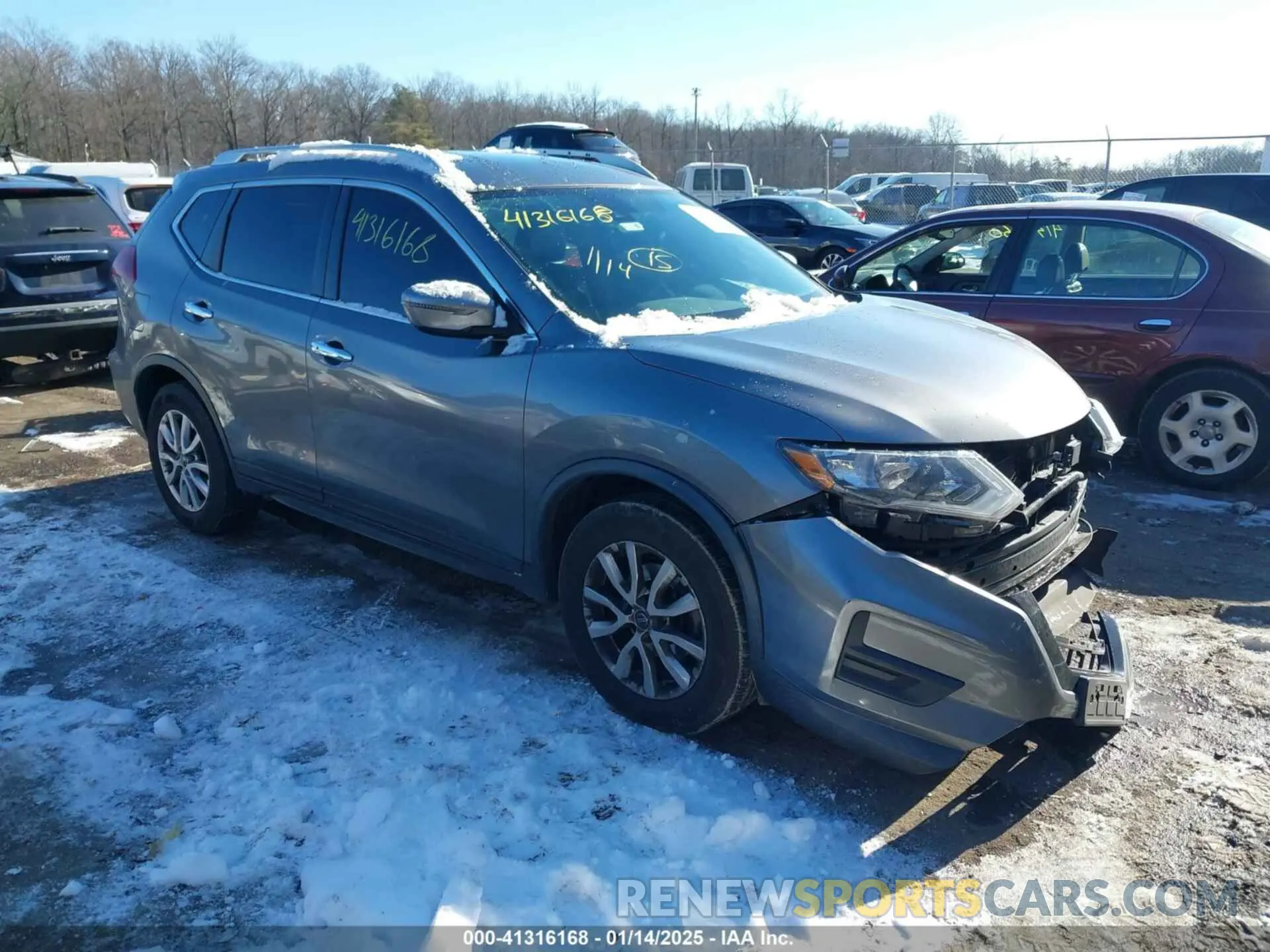 1 fotografías del automóvil dañado KNMAT2MT2KP521498 NISSAN ROGUE 2019