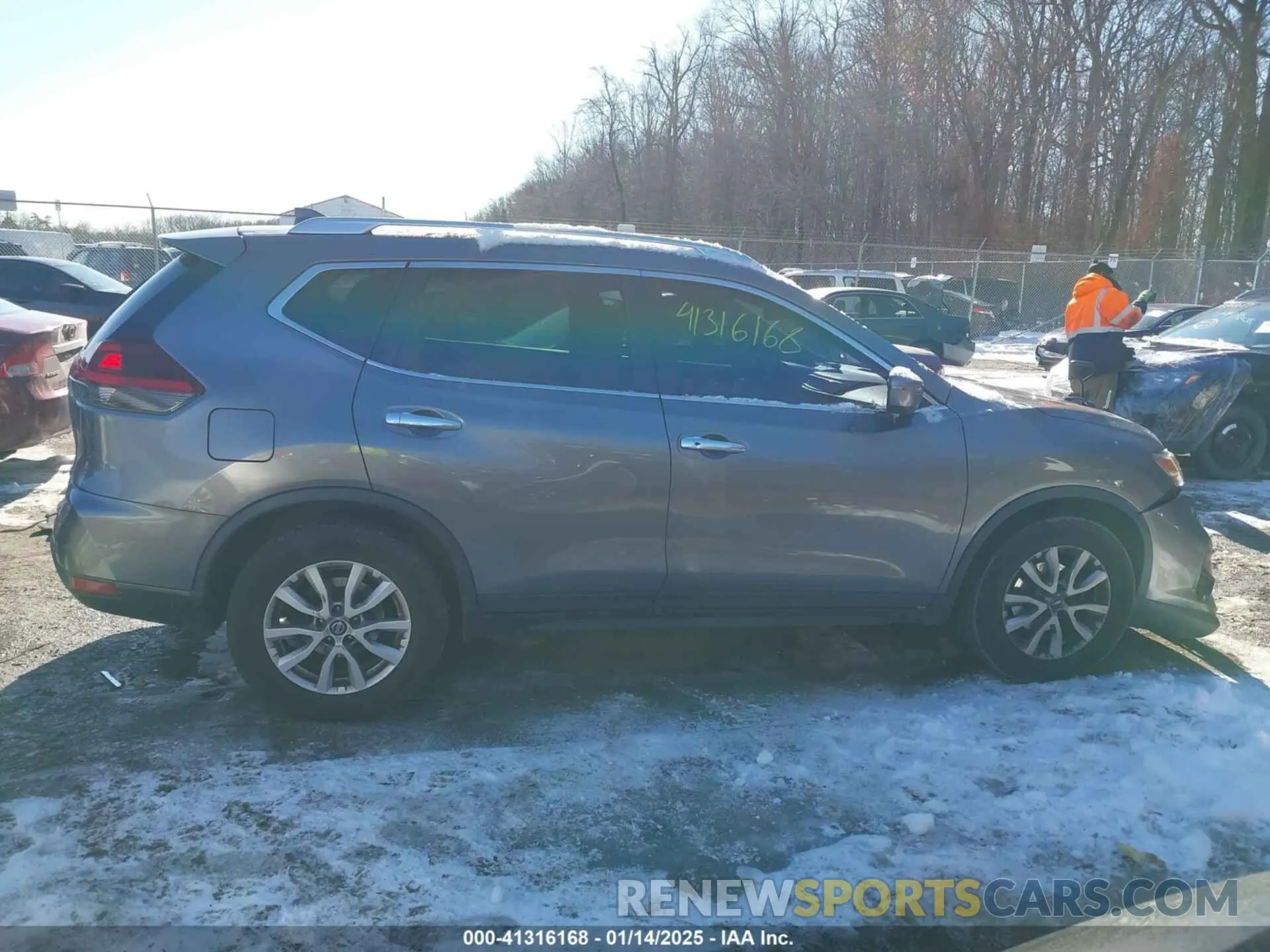13 fotografías del automóvil dañado KNMAT2MT2KP521498 NISSAN ROGUE 2019