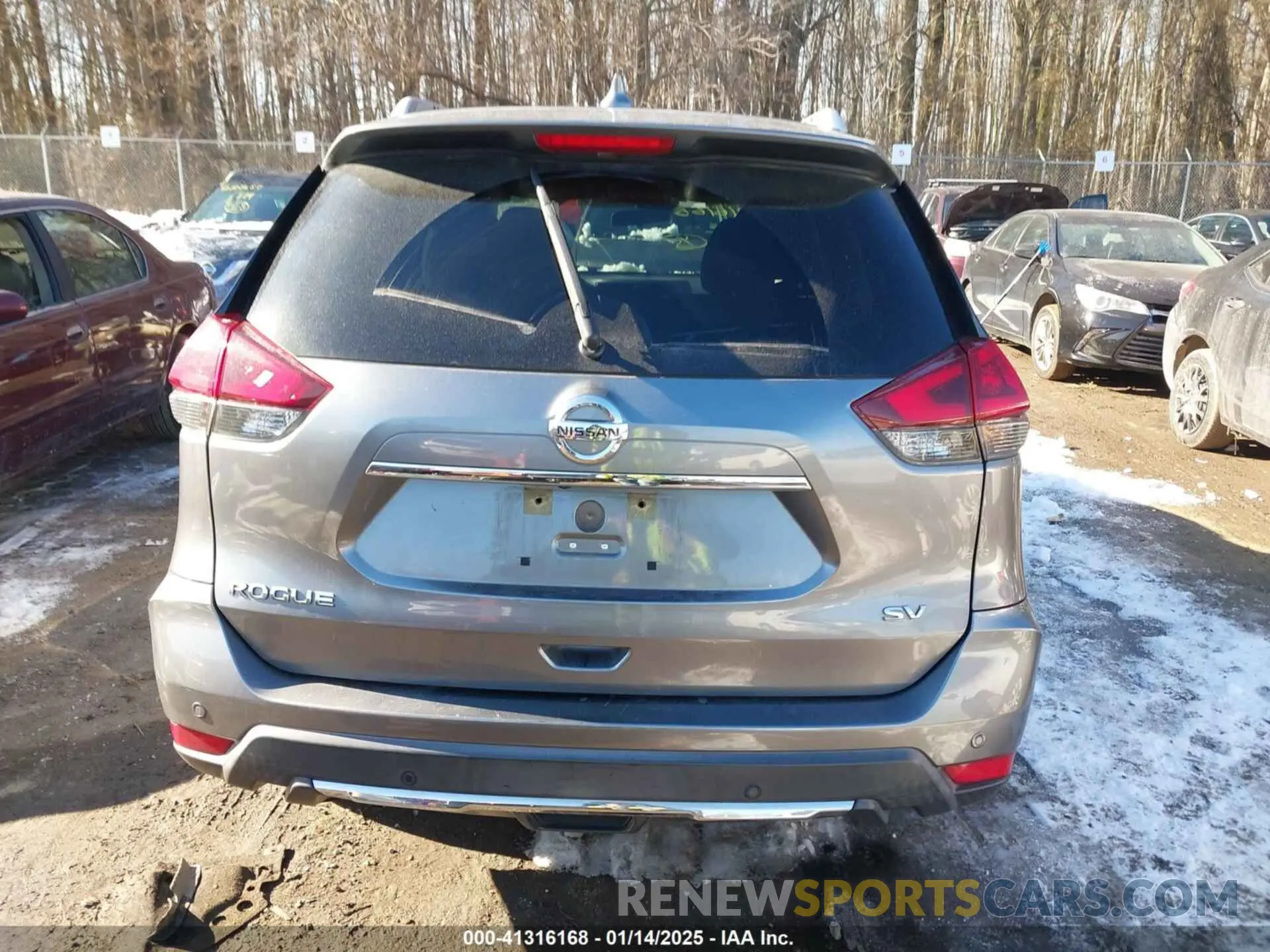 16 fotografías del automóvil dañado KNMAT2MT2KP521498 NISSAN ROGUE 2019