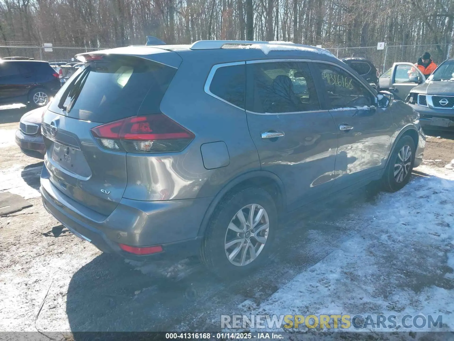 4 fotografías del automóvil dañado KNMAT2MT2KP521498 NISSAN ROGUE 2019