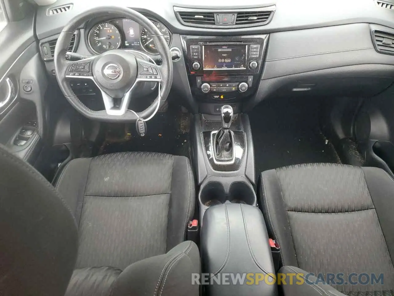 8 fotografías del automóvil dañado KNMAT2MT2KP556042 NISSAN ROGUE 2019