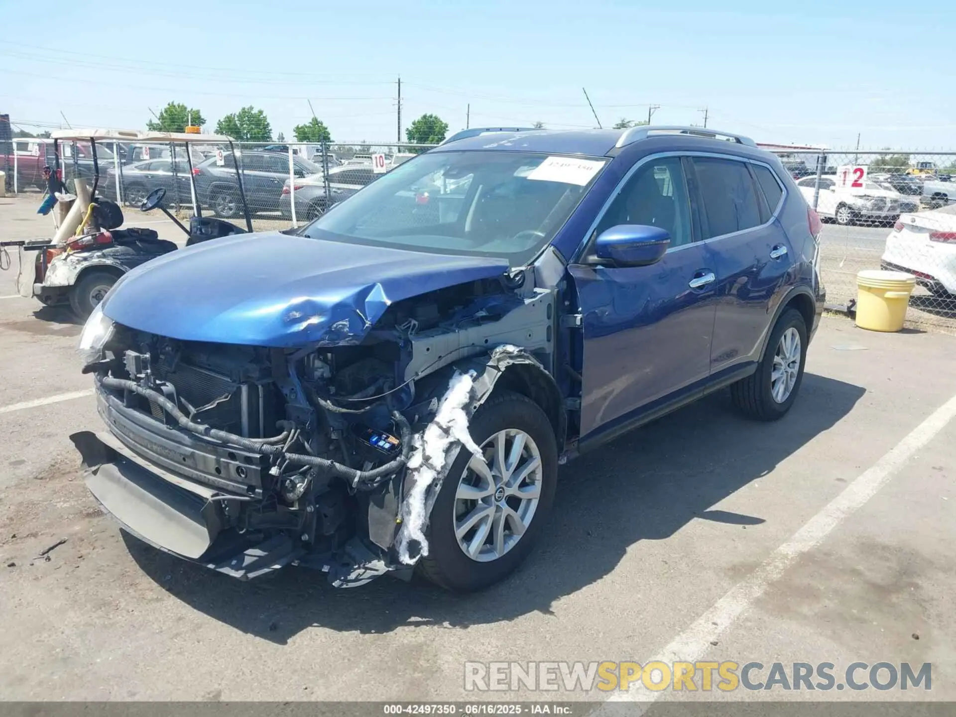 6 fotografías del automóvil dañado KNMAT2MT2KP556560 NISSAN ROGUE 2019