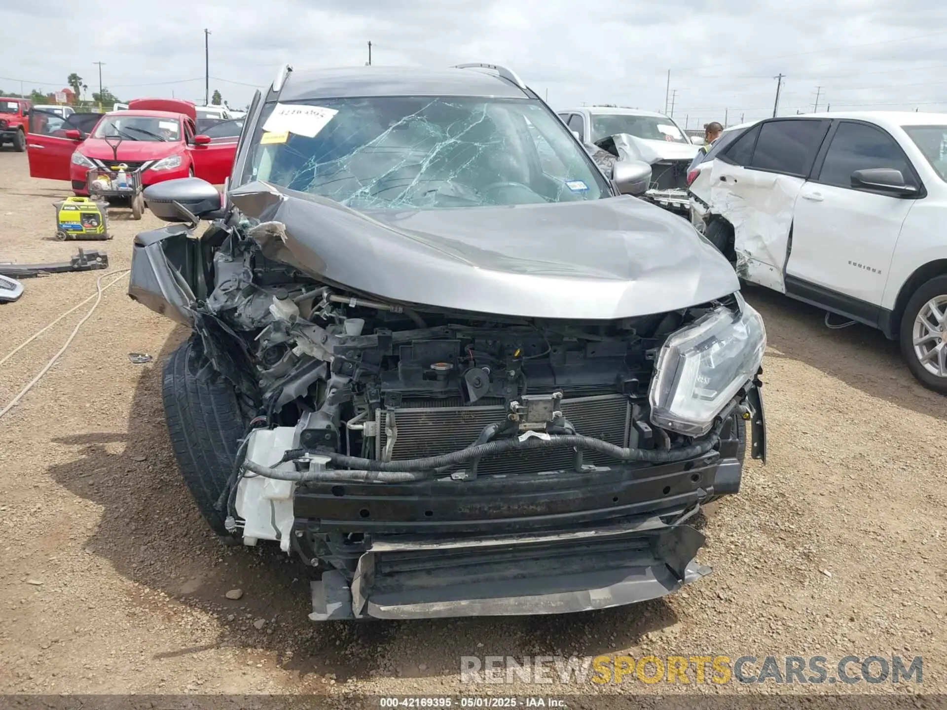 12 fotografías del automóvil dañado KNMAT2MT2KP558213 NISSAN ROGUE 2019