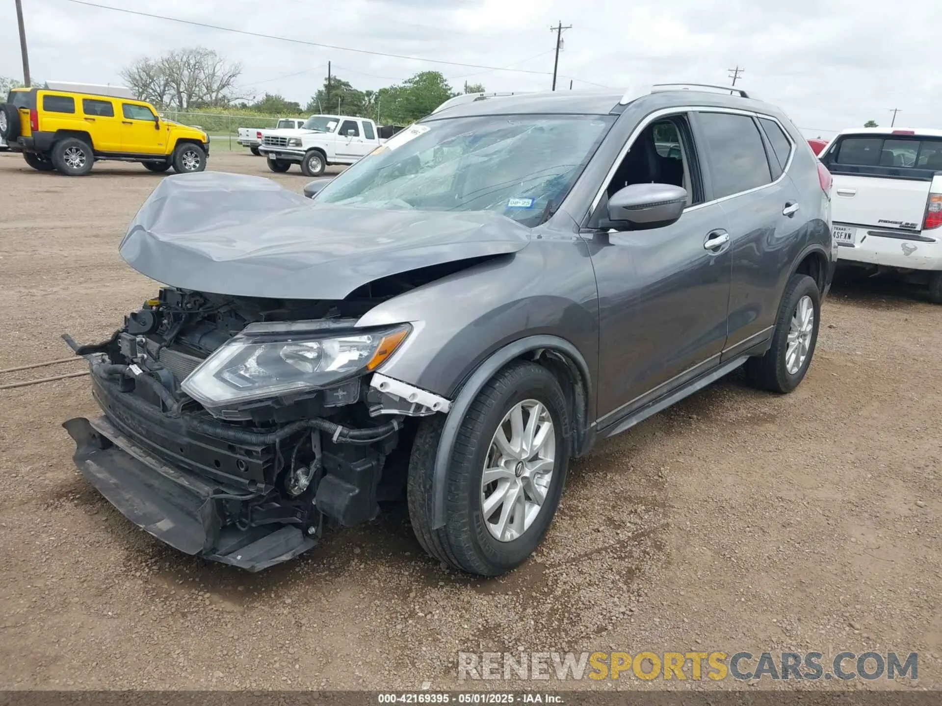 2 fotografías del automóvil dañado KNMAT2MT2KP558213 NISSAN ROGUE 2019