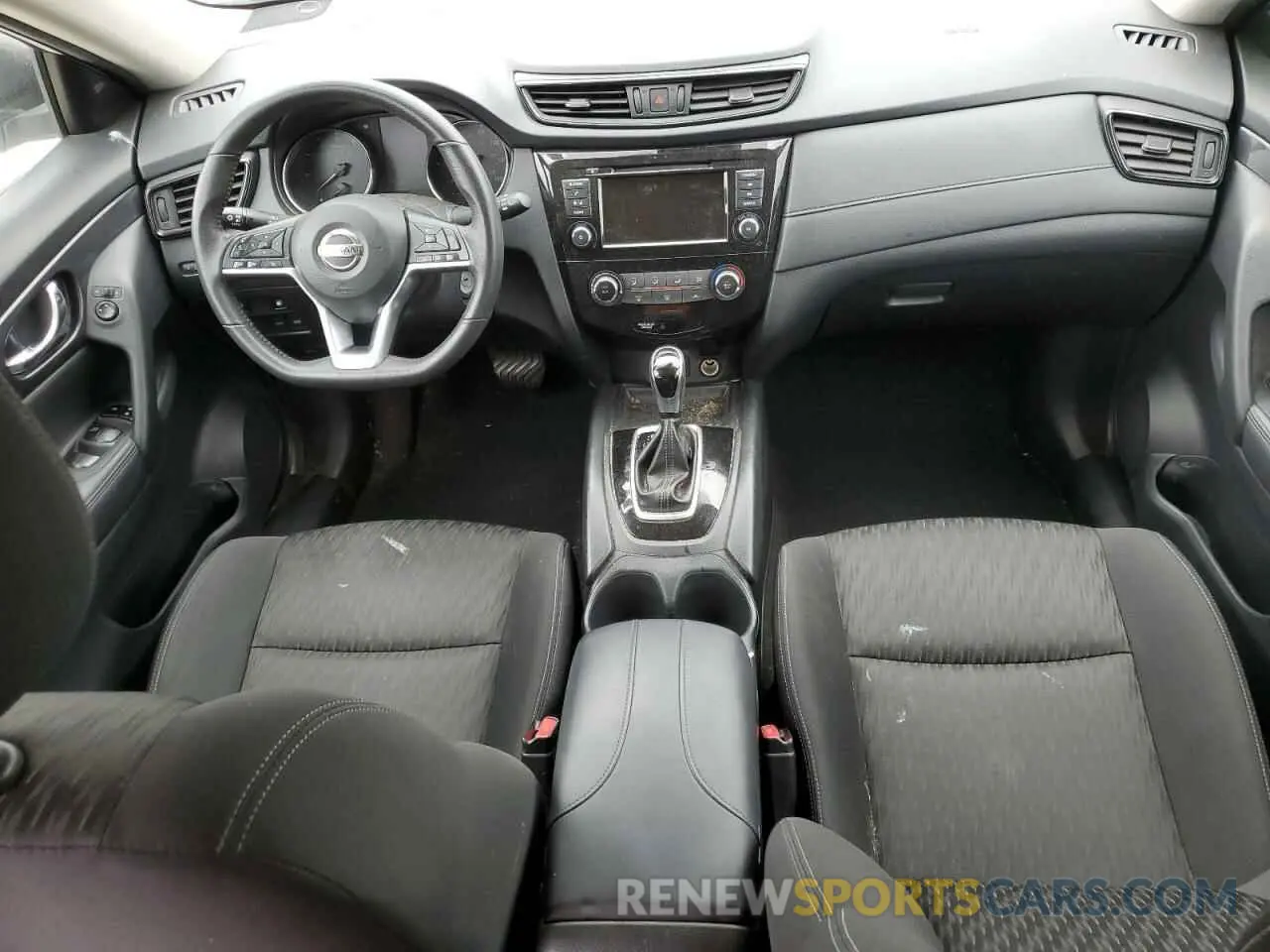 8 fotografías del automóvil dañado KNMAT2MT2KP559362 NISSAN ROGUE 2019