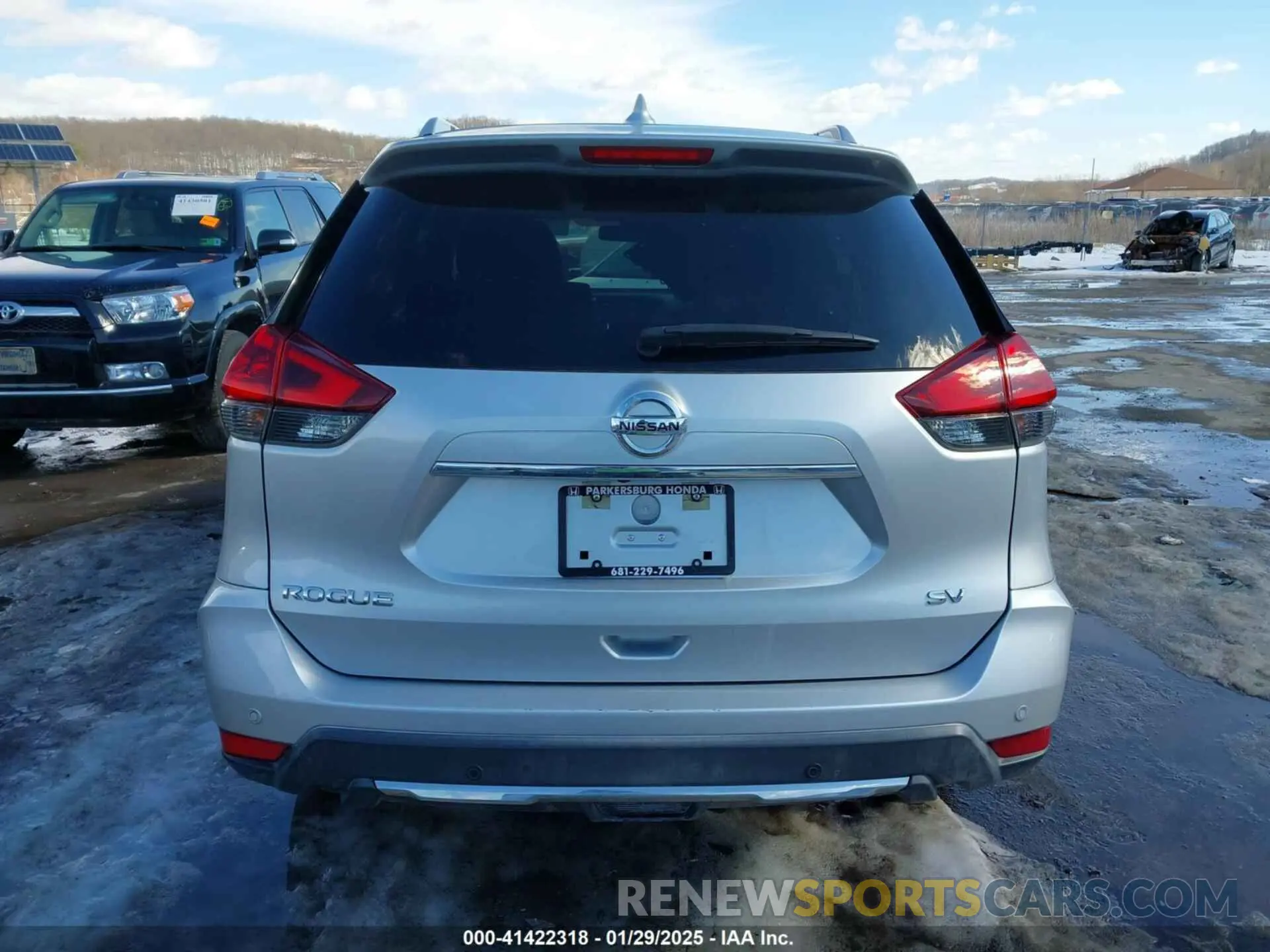 17 fotografías del automóvil dañado KNMAT2MT3KP503043 NISSAN ROGUE 2019