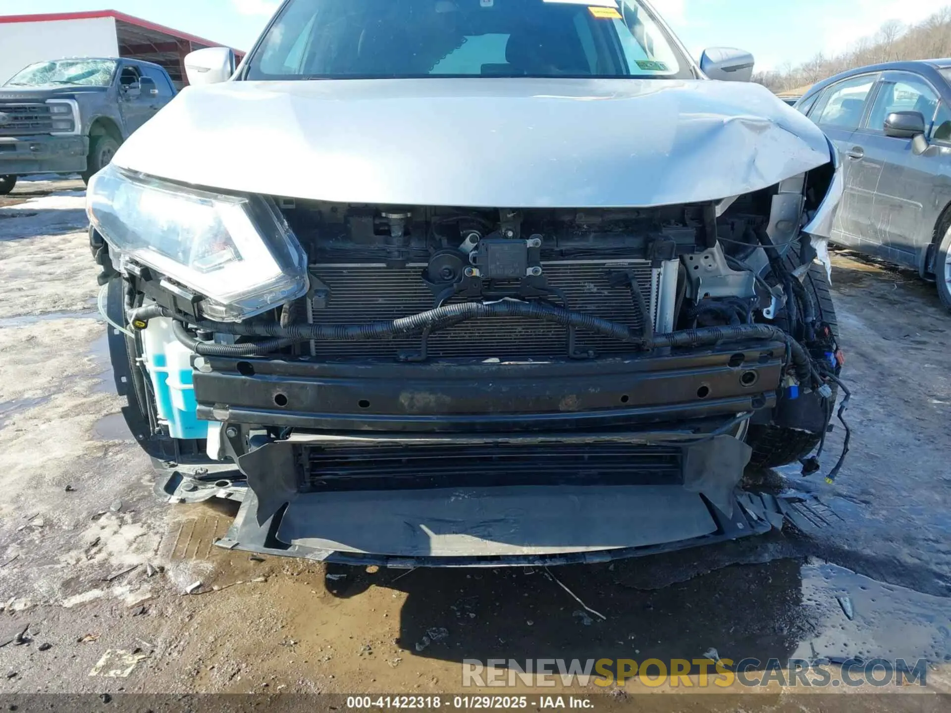 18 fotografías del automóvil dañado KNMAT2MT3KP503043 NISSAN ROGUE 2019