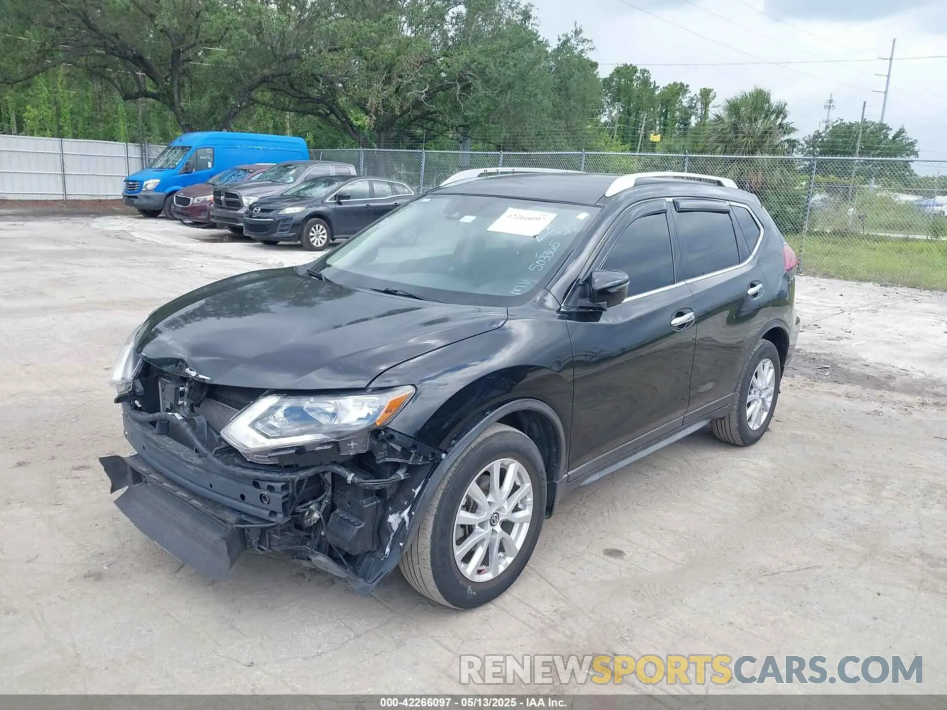 2 fotografías del automóvil dañado KNMAT2MT3KP503365 NISSAN ROGUE 2019