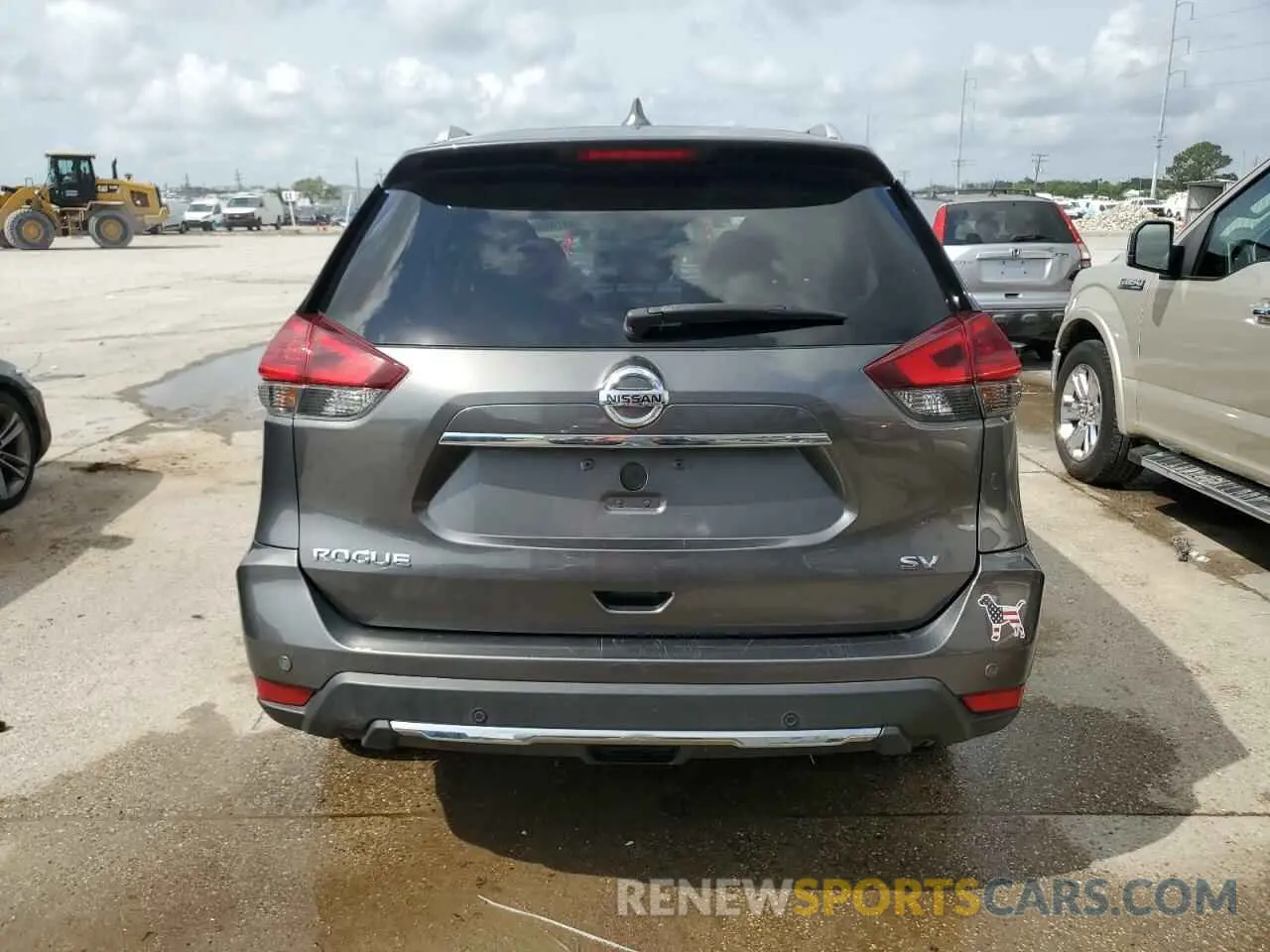 6 fotografías del automóvil dañado KNMAT2MT3KP527472 NISSAN ROGUE 2019