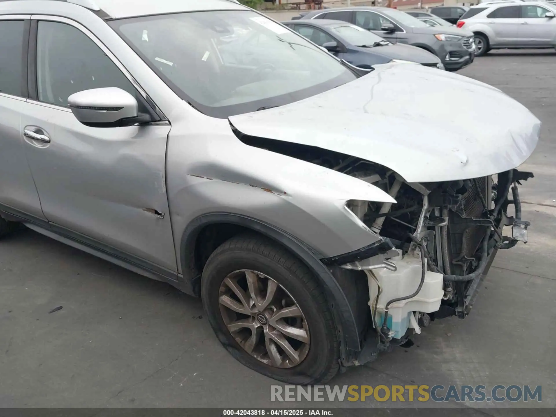 12 fotografías del automóvil dañado KNMAT2MT3KP531635 NISSAN ROGUE 2019