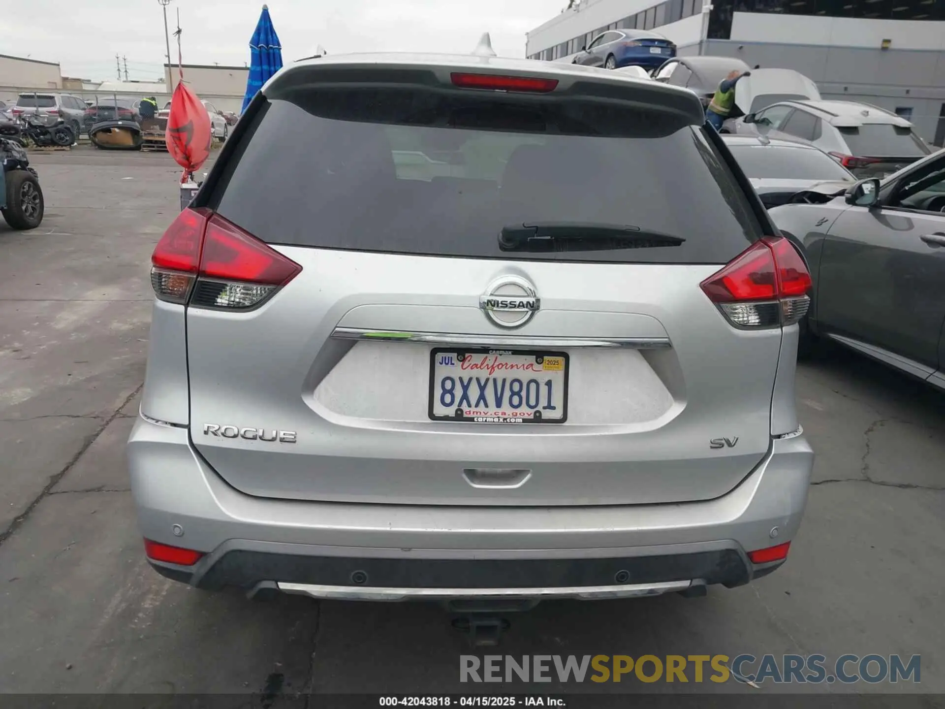 17 fotografías del automóvil dañado KNMAT2MT3KP531635 NISSAN ROGUE 2019