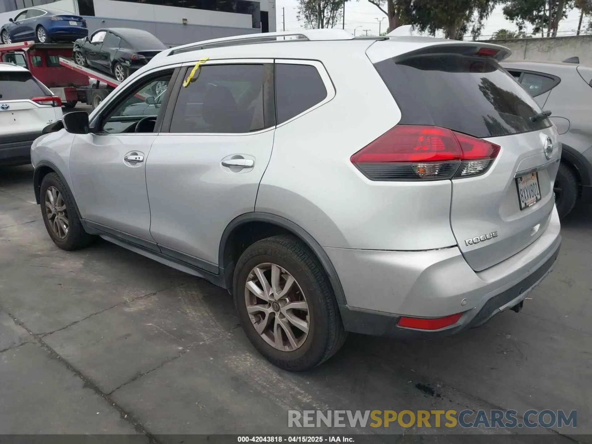 3 fotografías del automóvil dañado KNMAT2MT3KP531635 NISSAN ROGUE 2019