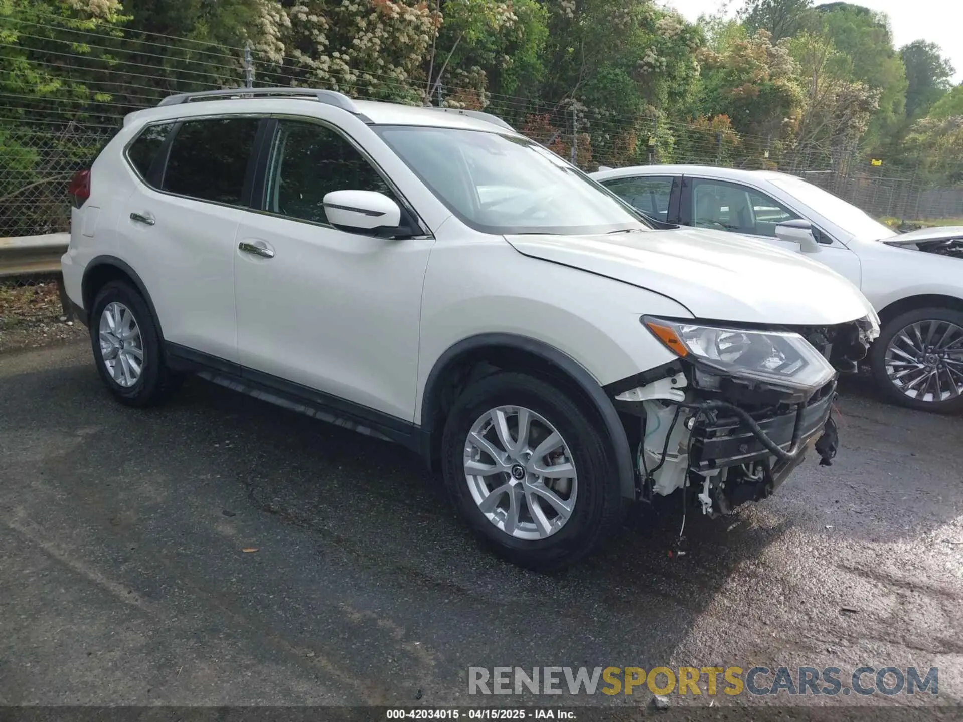 1 fotografías del automóvil dañado KNMAT2MT3KP540707 NISSAN ROGUE 2019