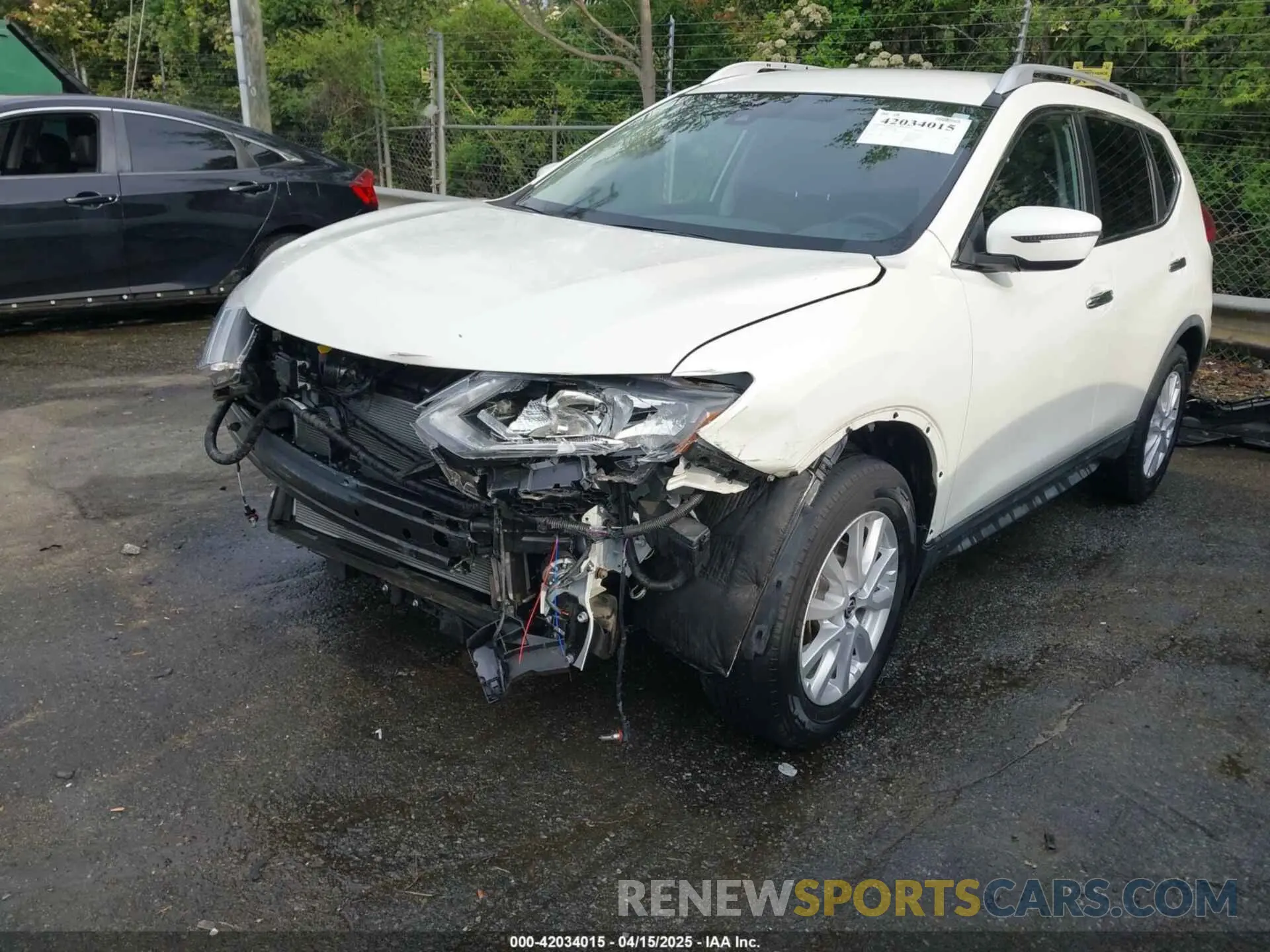 2 fotografías del automóvil dañado KNMAT2MT3KP540707 NISSAN ROGUE 2019