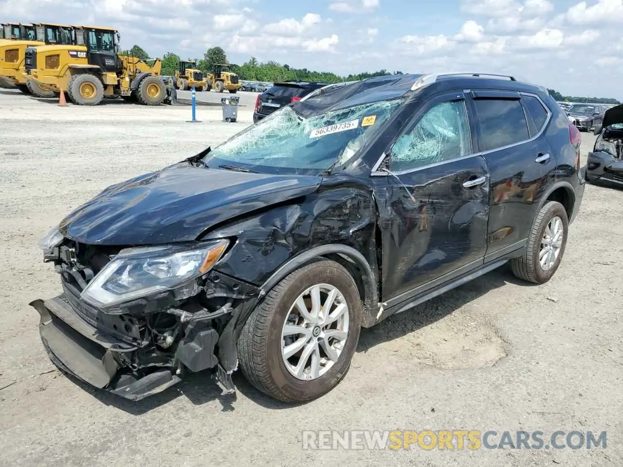 1 fotografías del automóvil dañado KNMAT2MT4KP500443 NISSAN ROGUE 2019