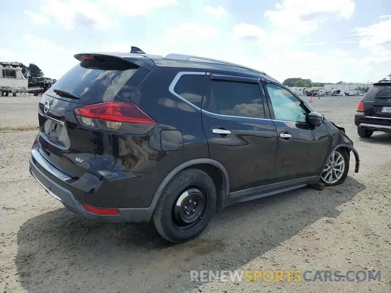 3 fotografías del automóvil dañado KNMAT2MT4KP500443 NISSAN ROGUE 2019