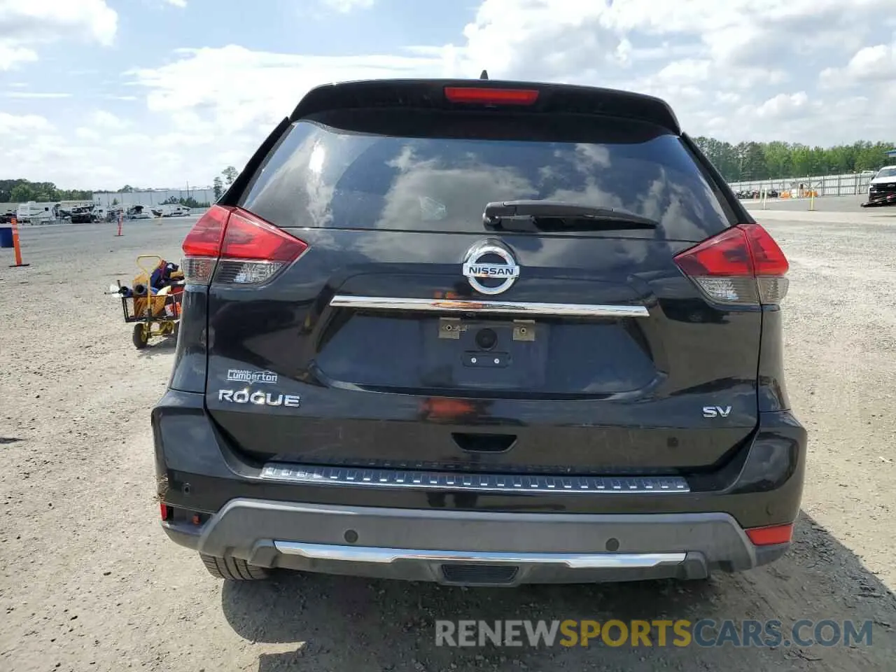 6 fotografías del automóvil dañado KNMAT2MT4KP500443 NISSAN ROGUE 2019