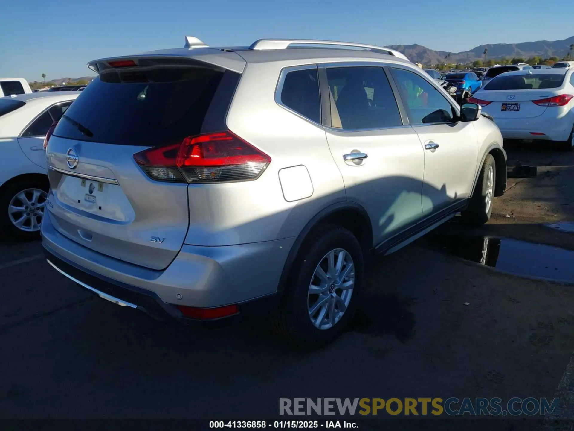 4 fotografías del automóvil dañado KNMAT2MT4KP507537 NISSAN ROGUE 2019