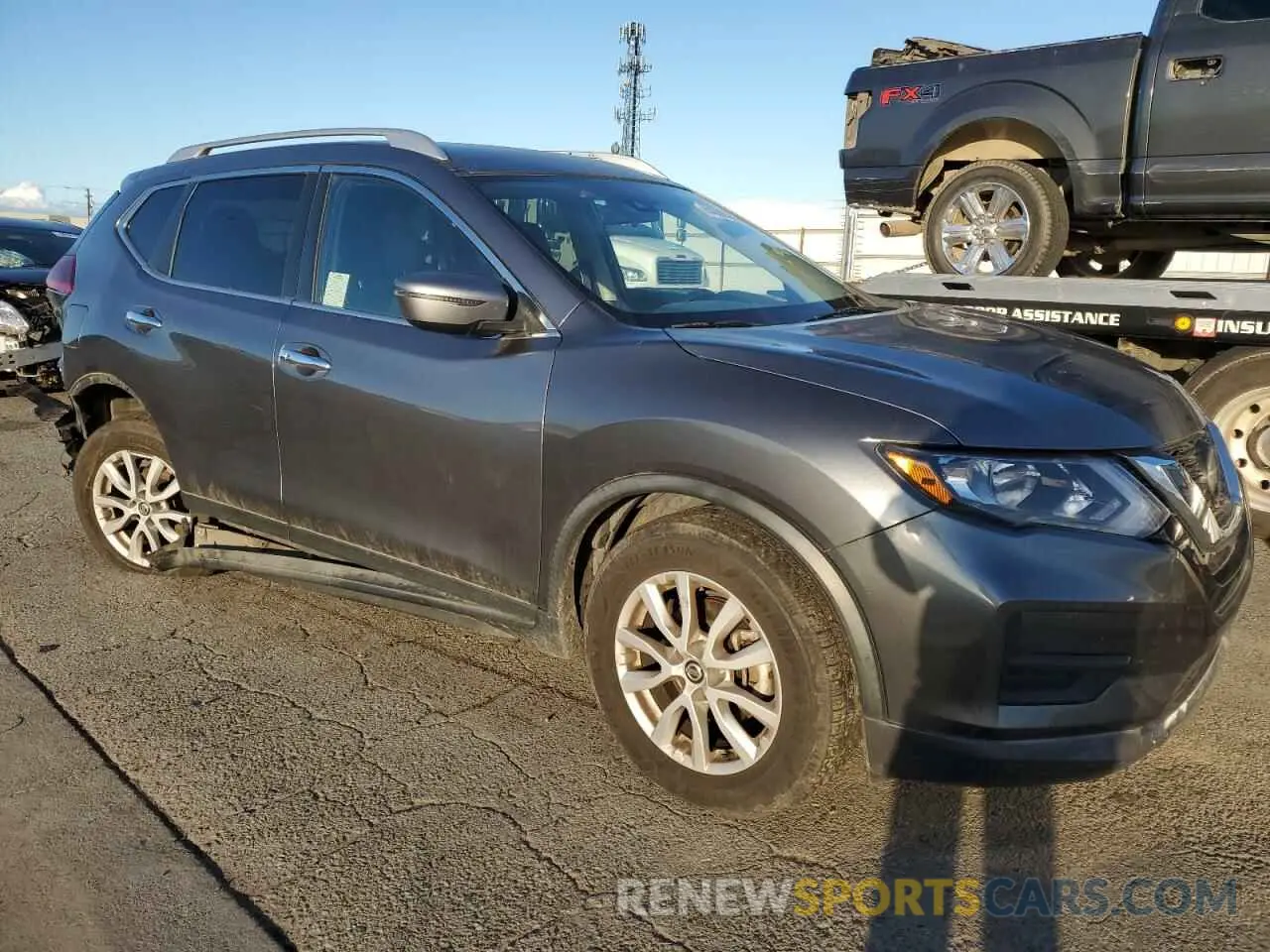 4 fotografías del automóvil dañado KNMAT2MT4KP515914 NISSAN ROGUE 2019