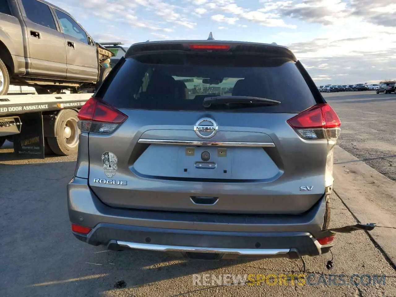 6 fotografías del automóvil dañado KNMAT2MT4KP515914 NISSAN ROGUE 2019