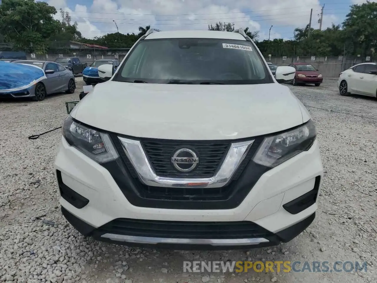 5 fotografías del automóvil dañado KNMAT2MT4KP535046 NISSAN ROGUE 2019