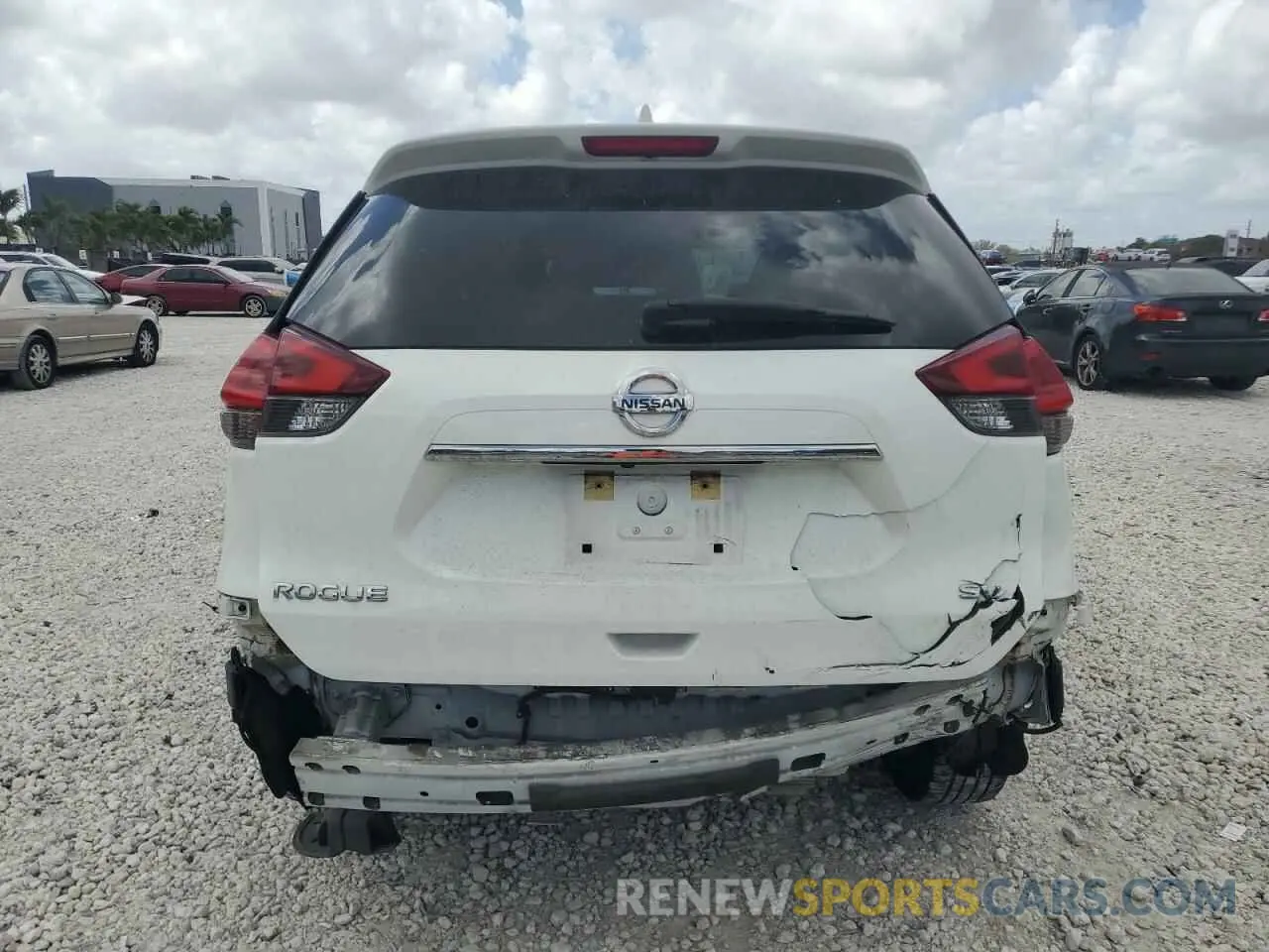 6 fotografías del automóvil dañado KNMAT2MT4KP535046 NISSAN ROGUE 2019