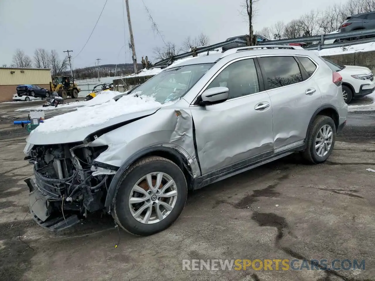1 fotografías del automóvil dañado KNMAT2MT4KP547147 NISSAN ROGUE 2019