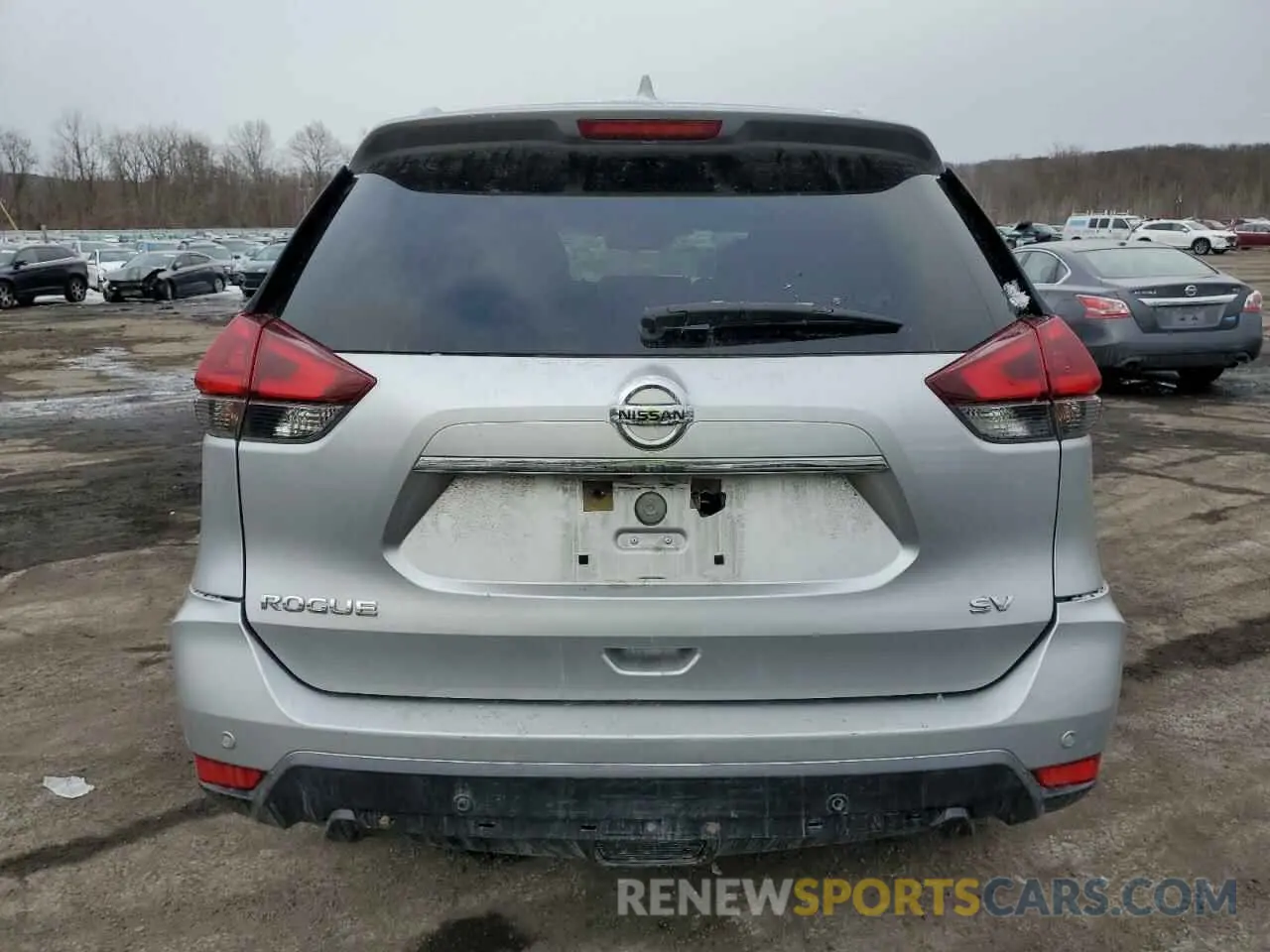 6 fotografías del automóvil dañado KNMAT2MT4KP547147 NISSAN ROGUE 2019