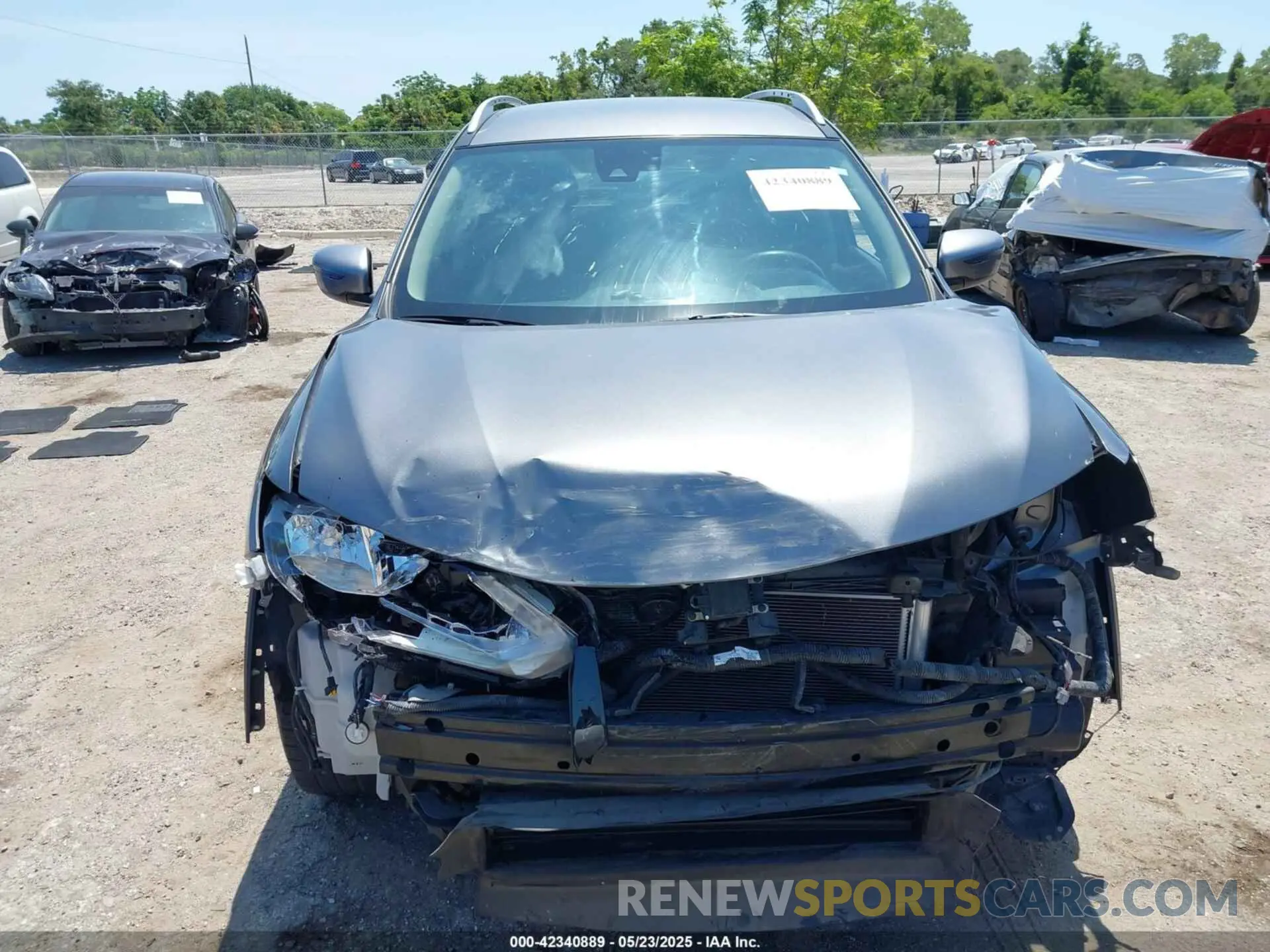 12 fotografías del automóvil dañado KNMAT2MT4KP556656 NISSAN ROGUE 2019