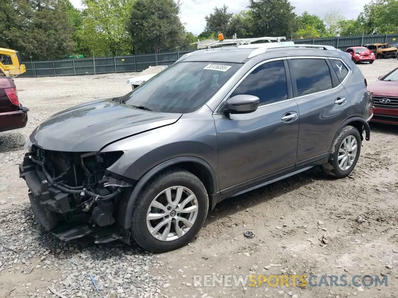 1 fotografías del automóvil dañado KNMAT2MT5KP529899 NISSAN ROGUE 2019