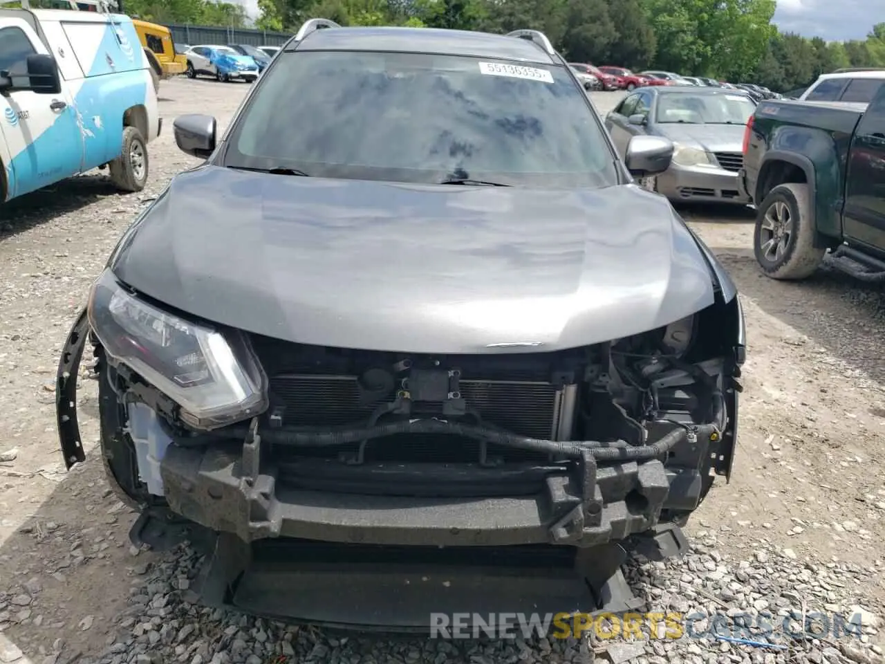 5 fotografías del automóvil dañado KNMAT2MT5KP529899 NISSAN ROGUE 2019