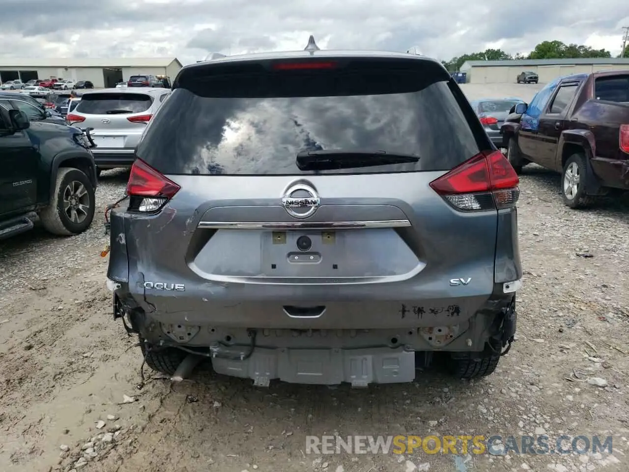 6 fotografías del automóvil dañado KNMAT2MT5KP529899 NISSAN ROGUE 2019