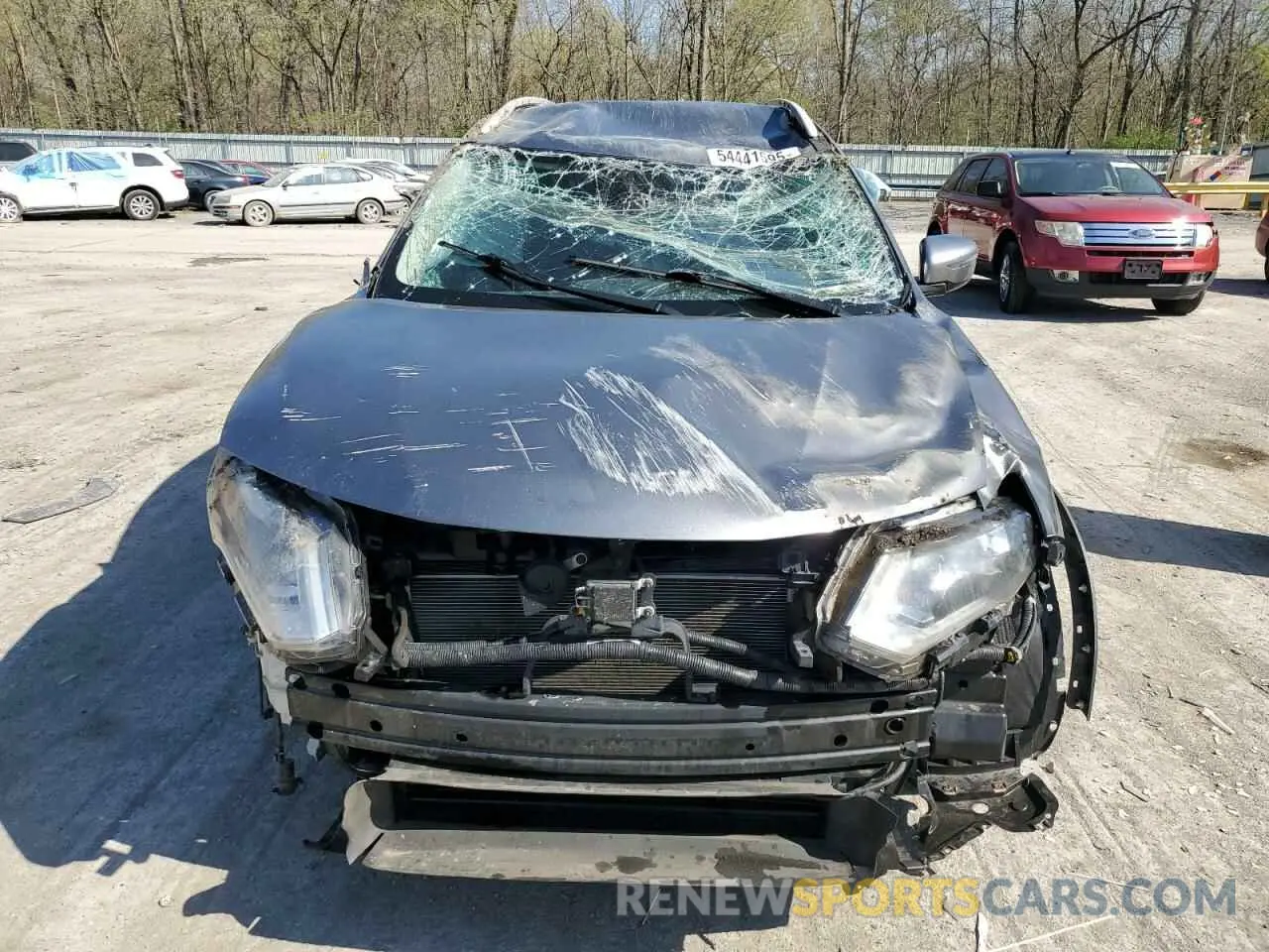 5 fotografías del automóvil dañado KNMAT2MT5KP531202 NISSAN ROGUE 2019