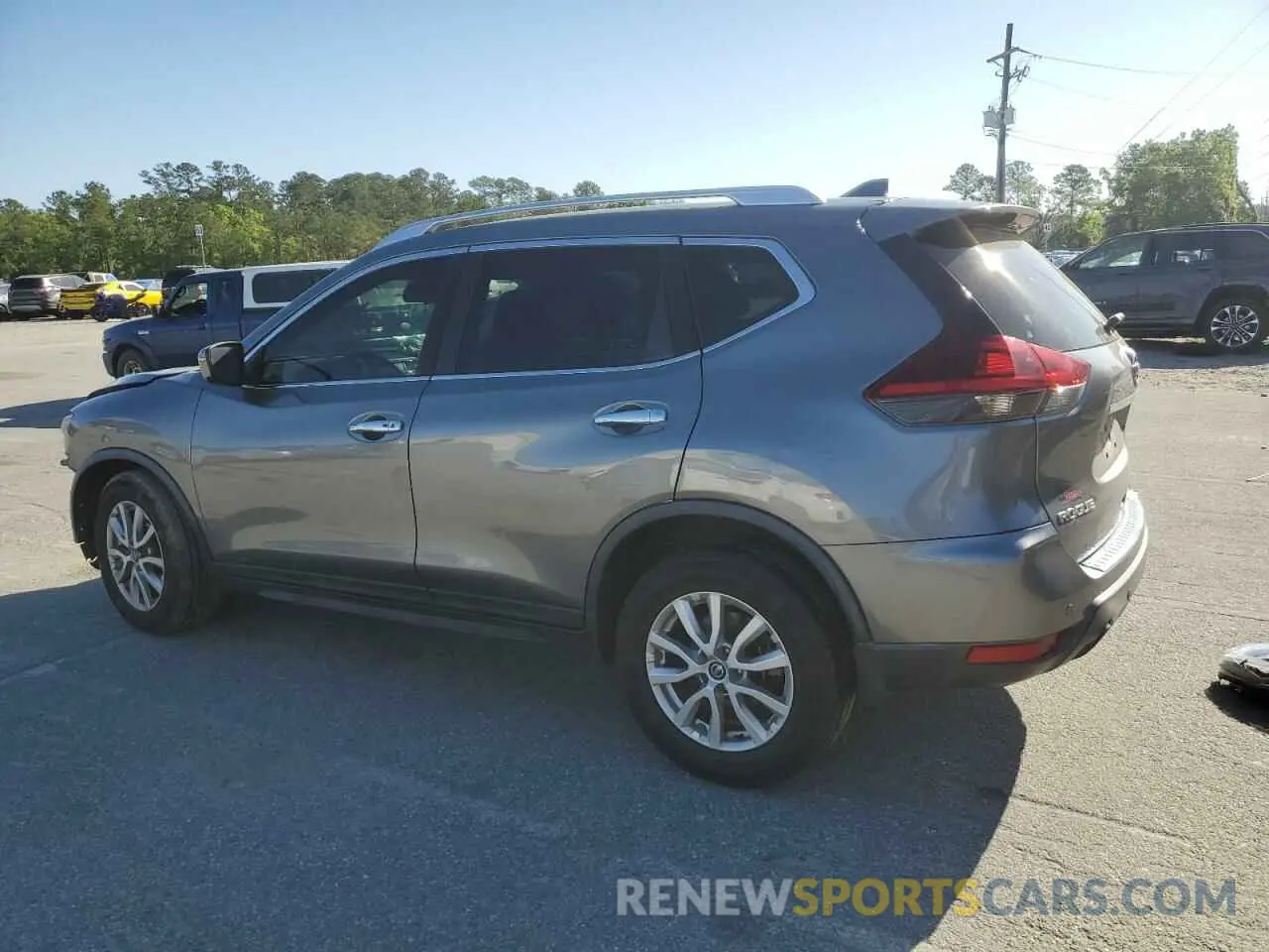 2 fotografías del automóvil dañado KNMAT2MT5KP544841 NISSAN ROGUE 2019
