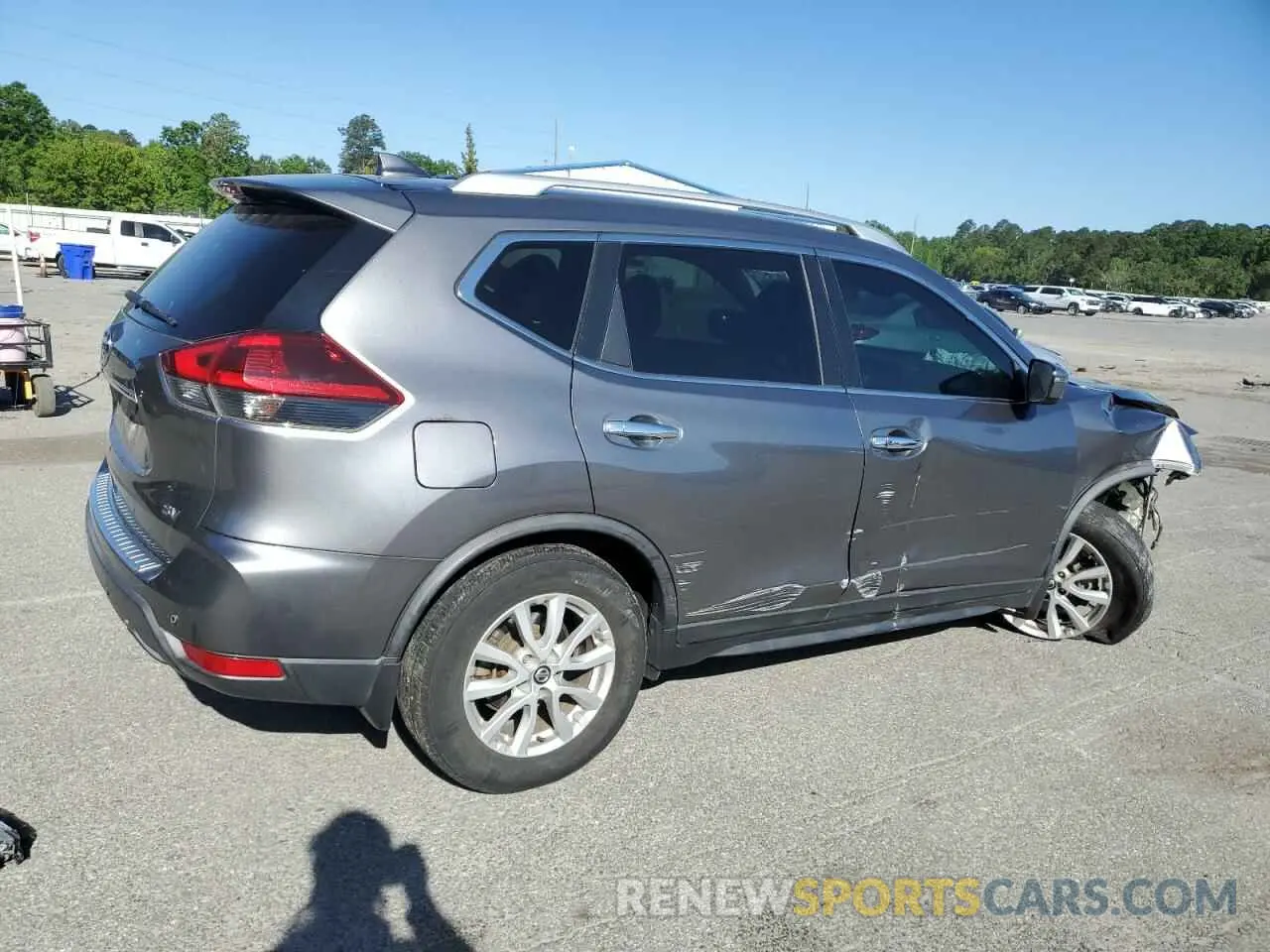 3 fotografías del automóvil dañado KNMAT2MT5KP544841 NISSAN ROGUE 2019