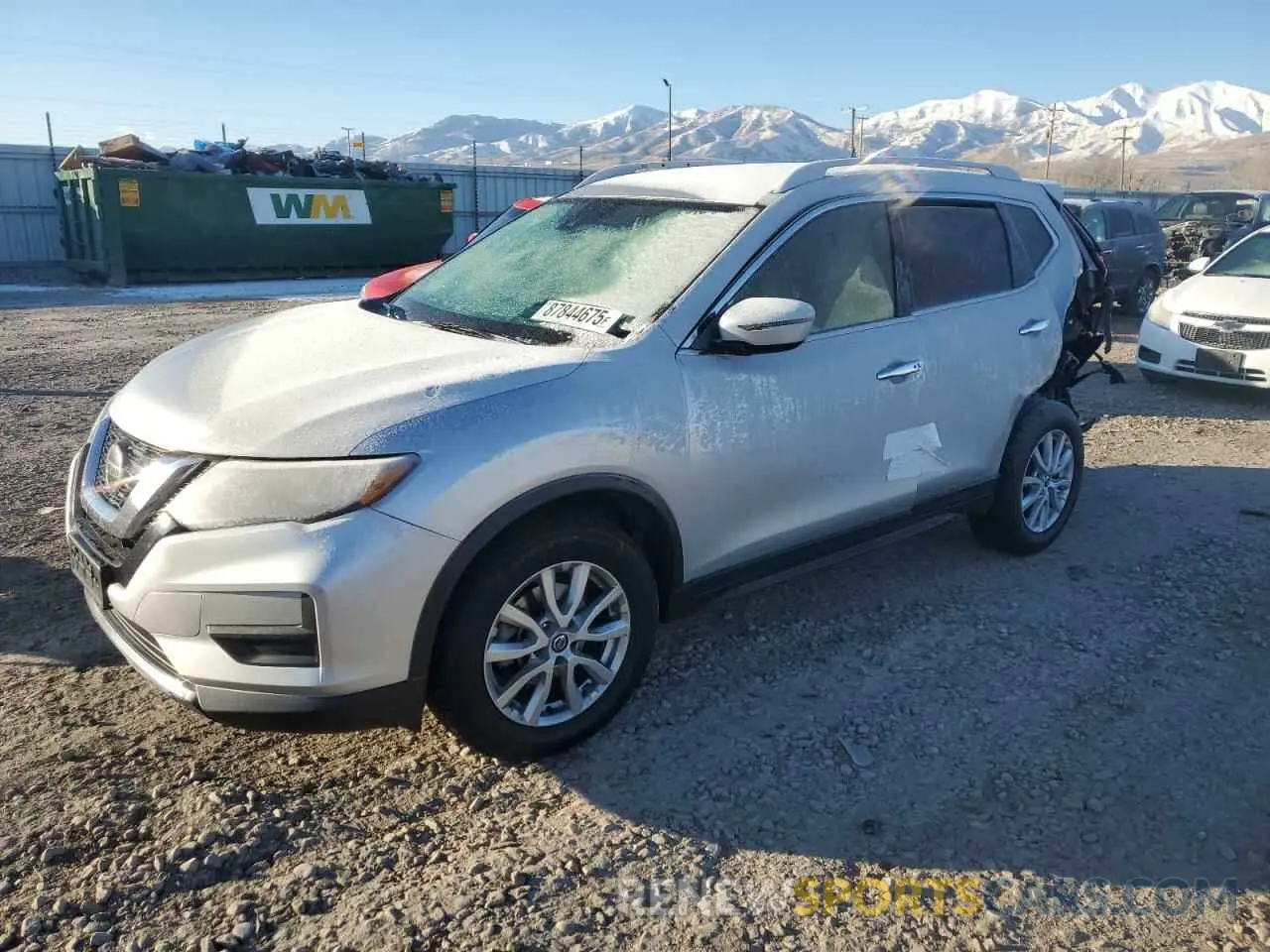 1 fotografías del automóvil dañado KNMAT2MT5KP552888 NISSAN ROGUE 2019