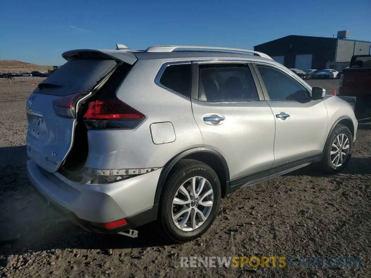3 fotografías del automóvil dañado KNMAT2MT5KP552888 NISSAN ROGUE 2019