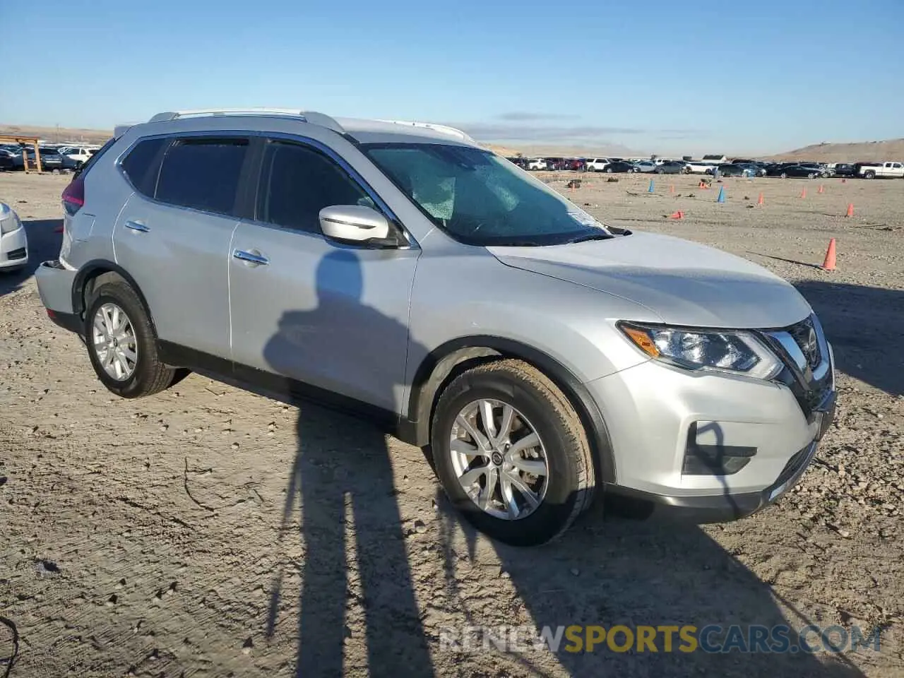 4 fotografías del automóvil dañado KNMAT2MT5KP552888 NISSAN ROGUE 2019