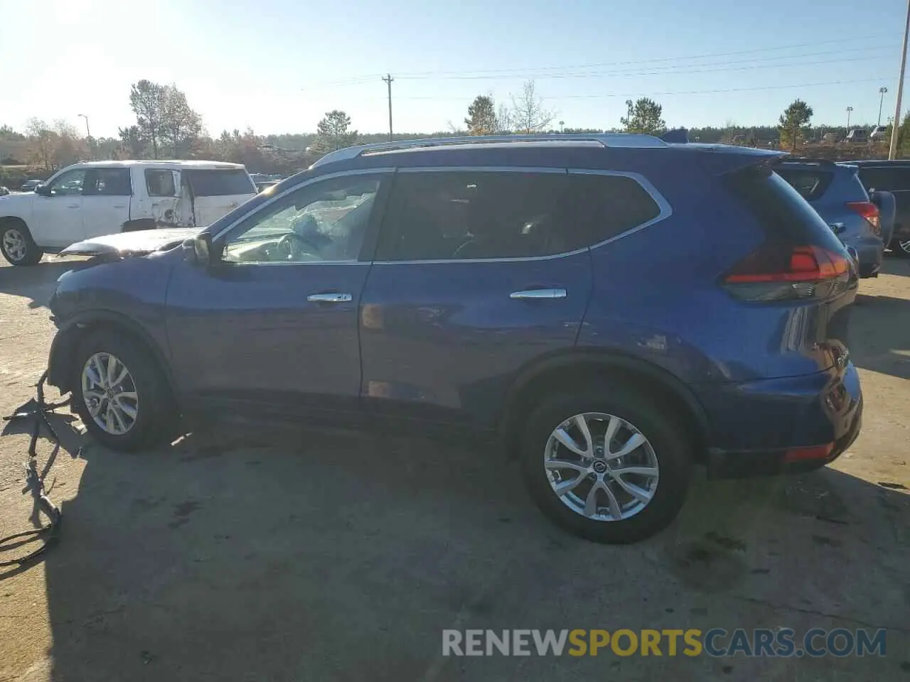 2 fotografías del automóvil dañado KNMAT2MT6KP512481 NISSAN ROGUE 2019