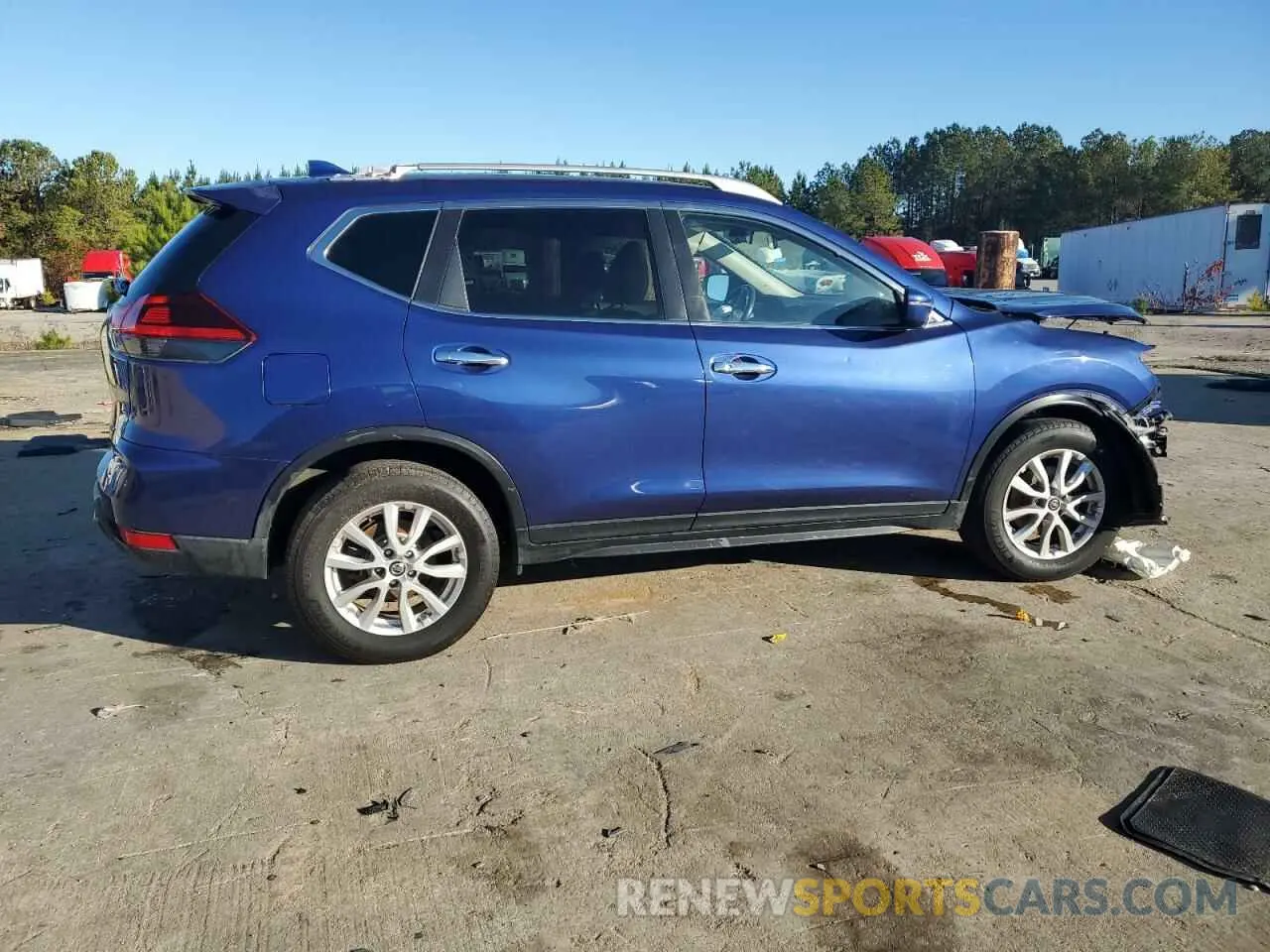 3 fotografías del automóvil dañado KNMAT2MT6KP512481 NISSAN ROGUE 2019