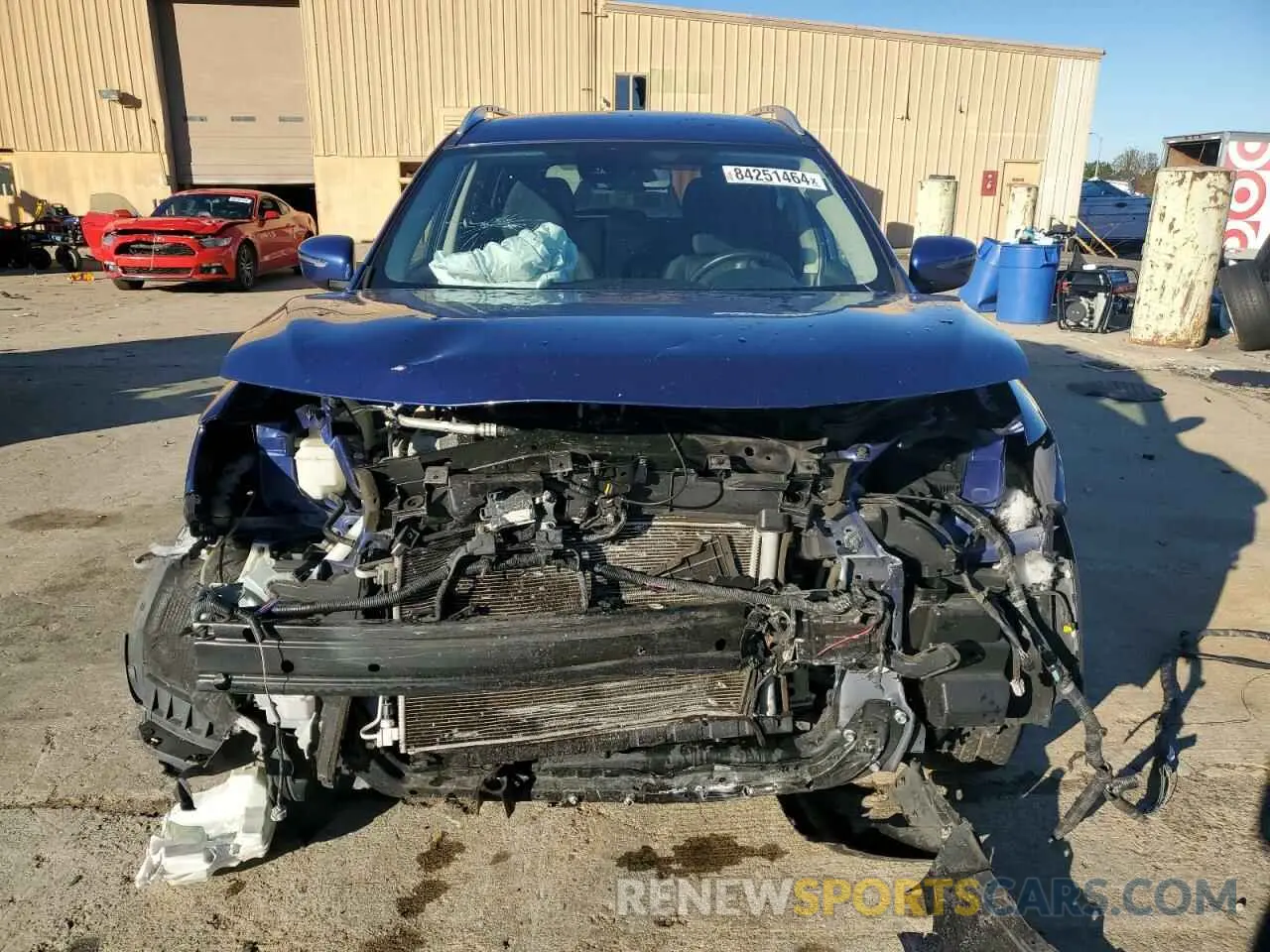 5 fotografías del automóvil dañado KNMAT2MT6KP512481 NISSAN ROGUE 2019