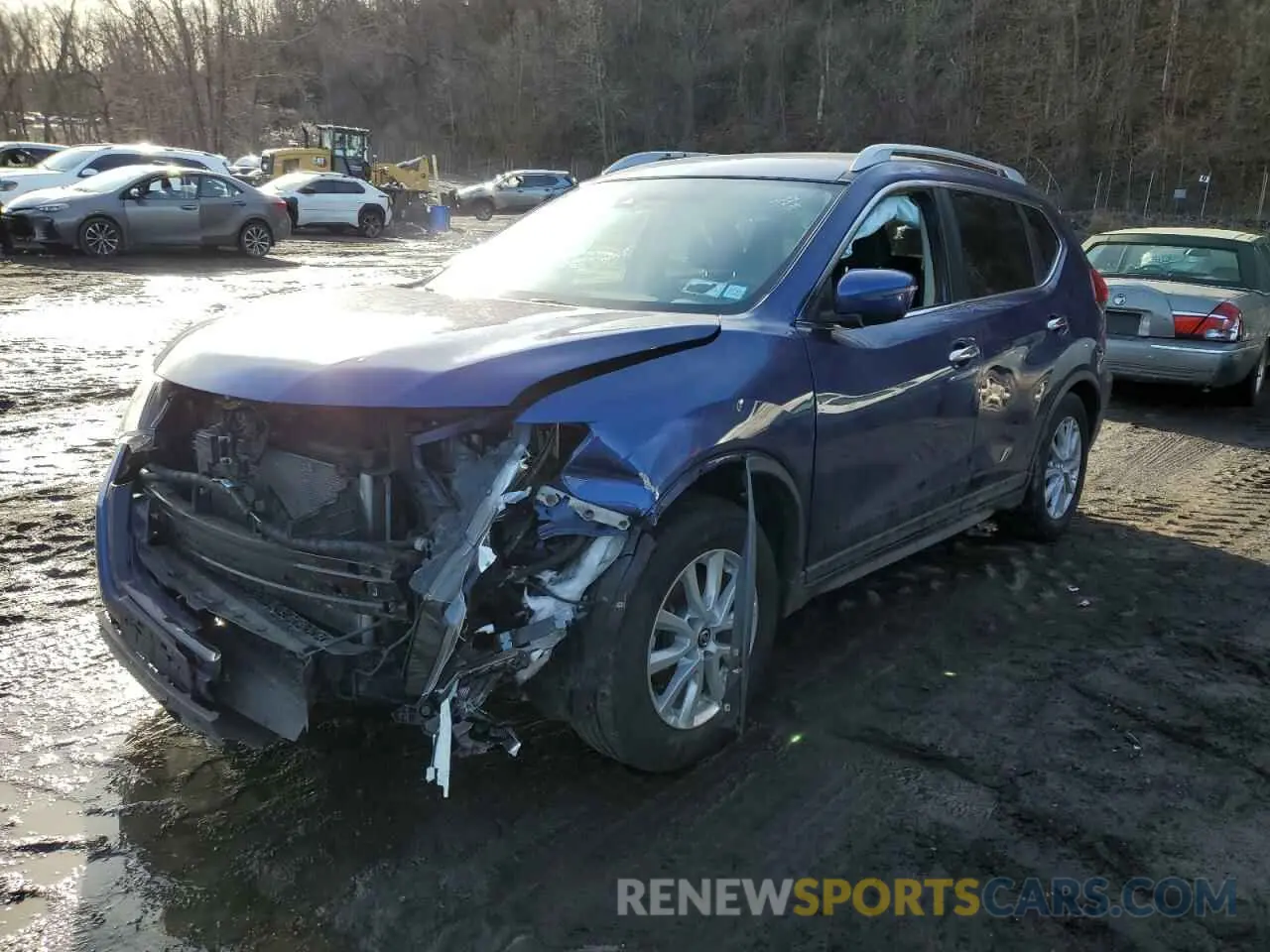 1 fotografías del automóvil dañado KNMAT2MT6KP520077 NISSAN ROGUE 2019