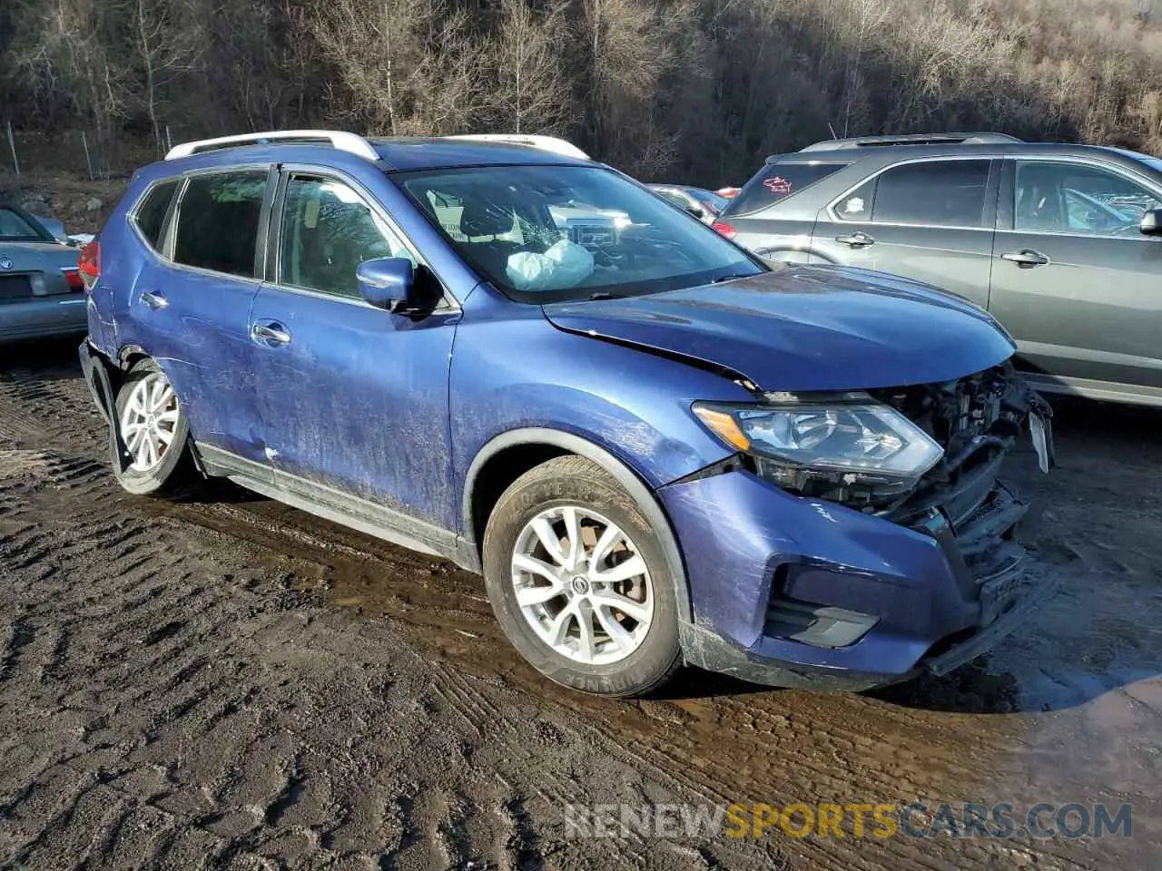 4 fotografías del automóvil dañado KNMAT2MT6KP520077 NISSAN ROGUE 2019