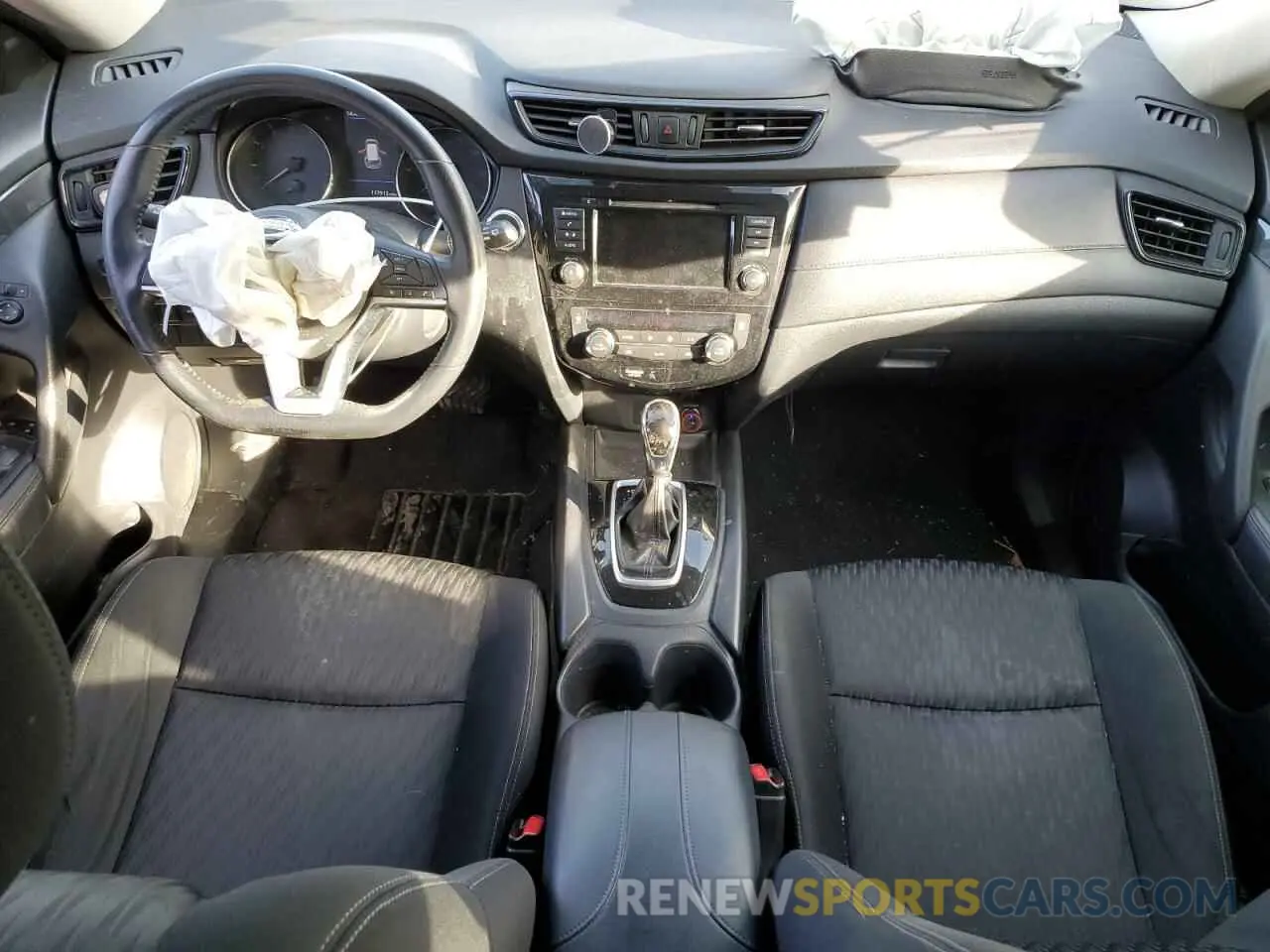 8 fotografías del automóvil dañado KNMAT2MT6KP520077 NISSAN ROGUE 2019